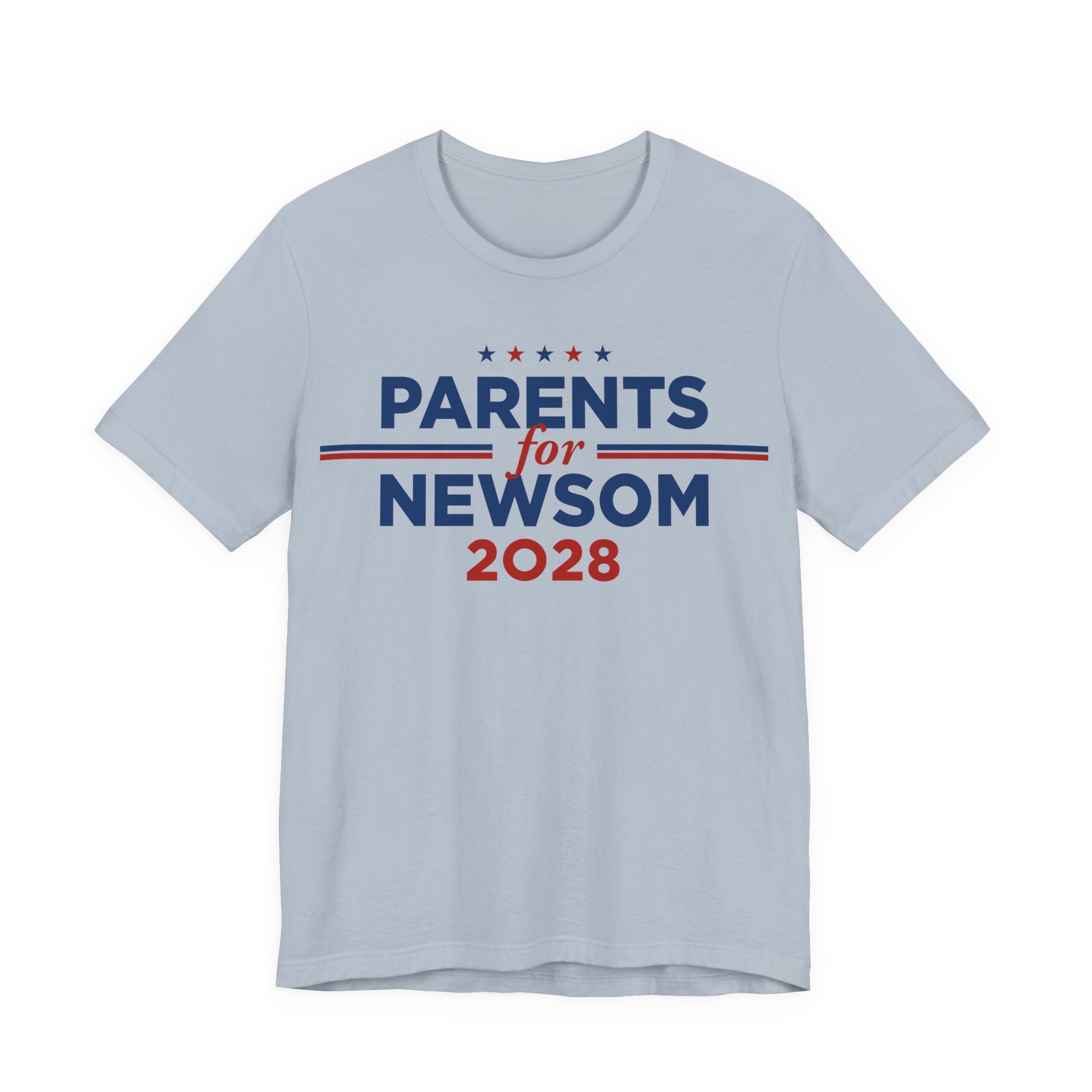 Parents for Gavin Newsom for President Campaign T-Shirt 2028