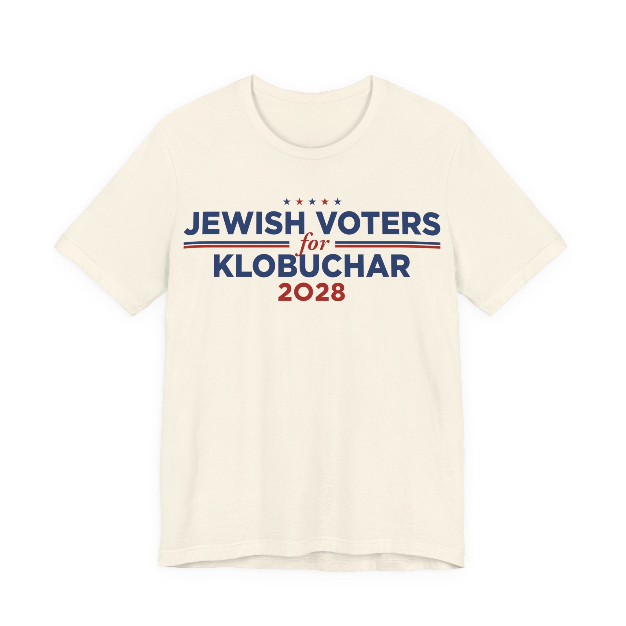 Jewish Voters for Amy Klobuchar for President Campaign T-Shirt 2028