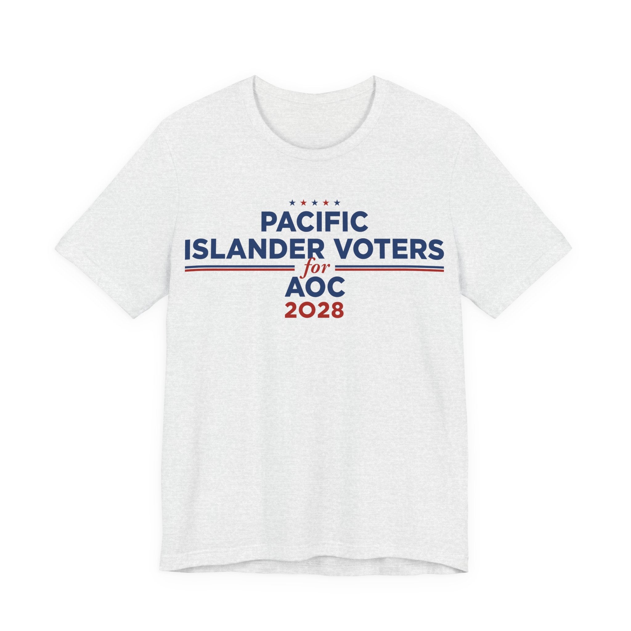 Pacific Islander Voters for AOC for President Campaign T-Shirt 2028