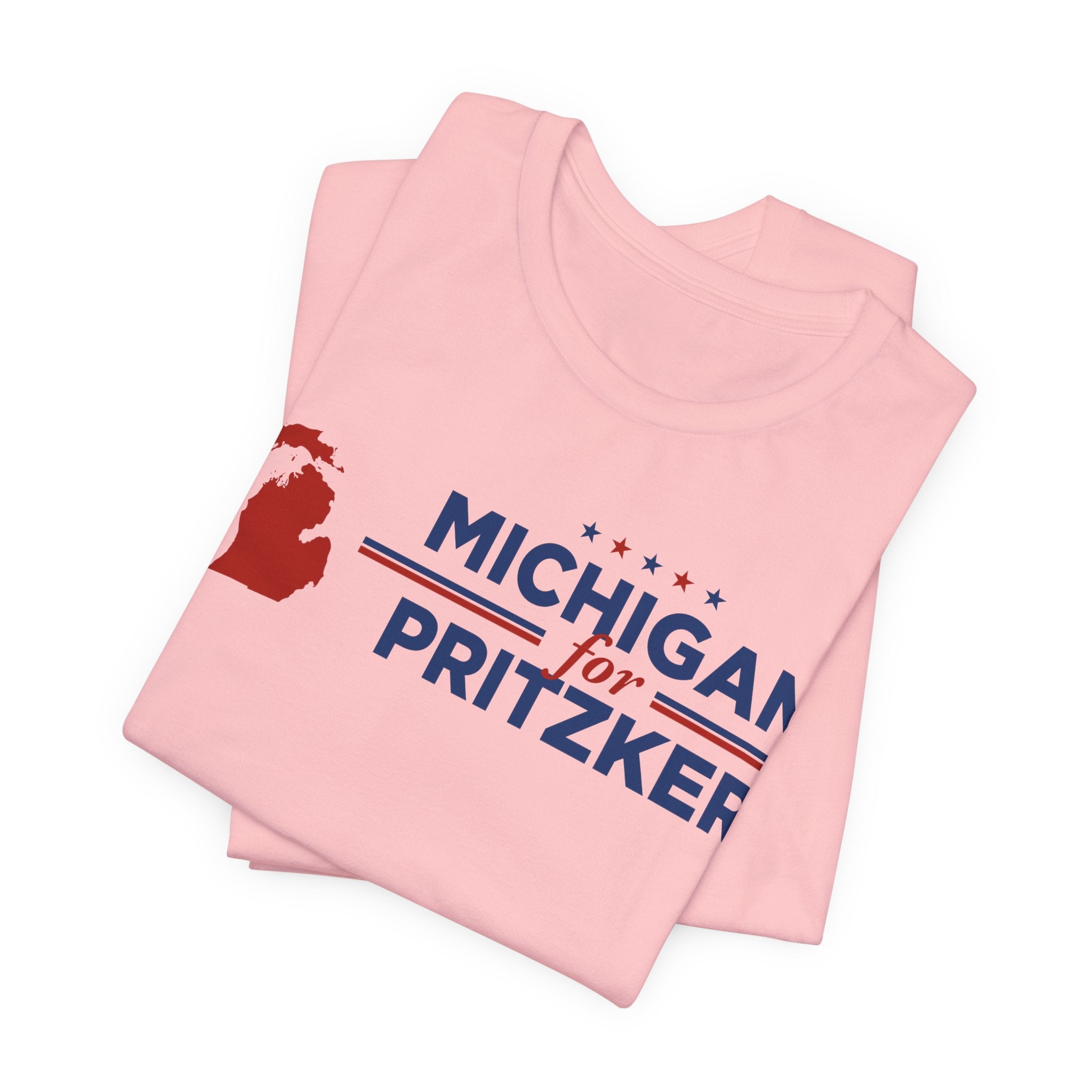 Michigan for J.B. Pritzker for President Campaign T-Shirt 2028