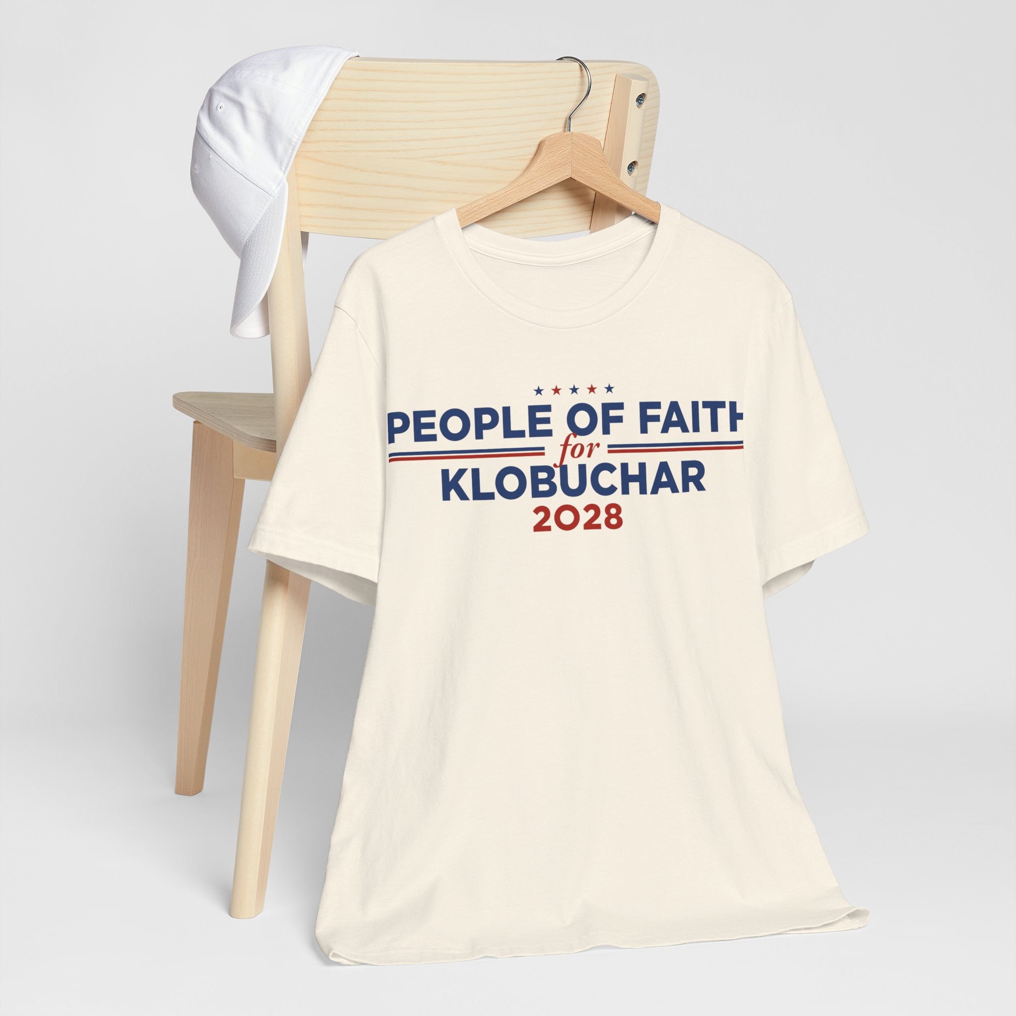 People of Faith for Amy Klobuchar for President Campaign T-Shirt 2028