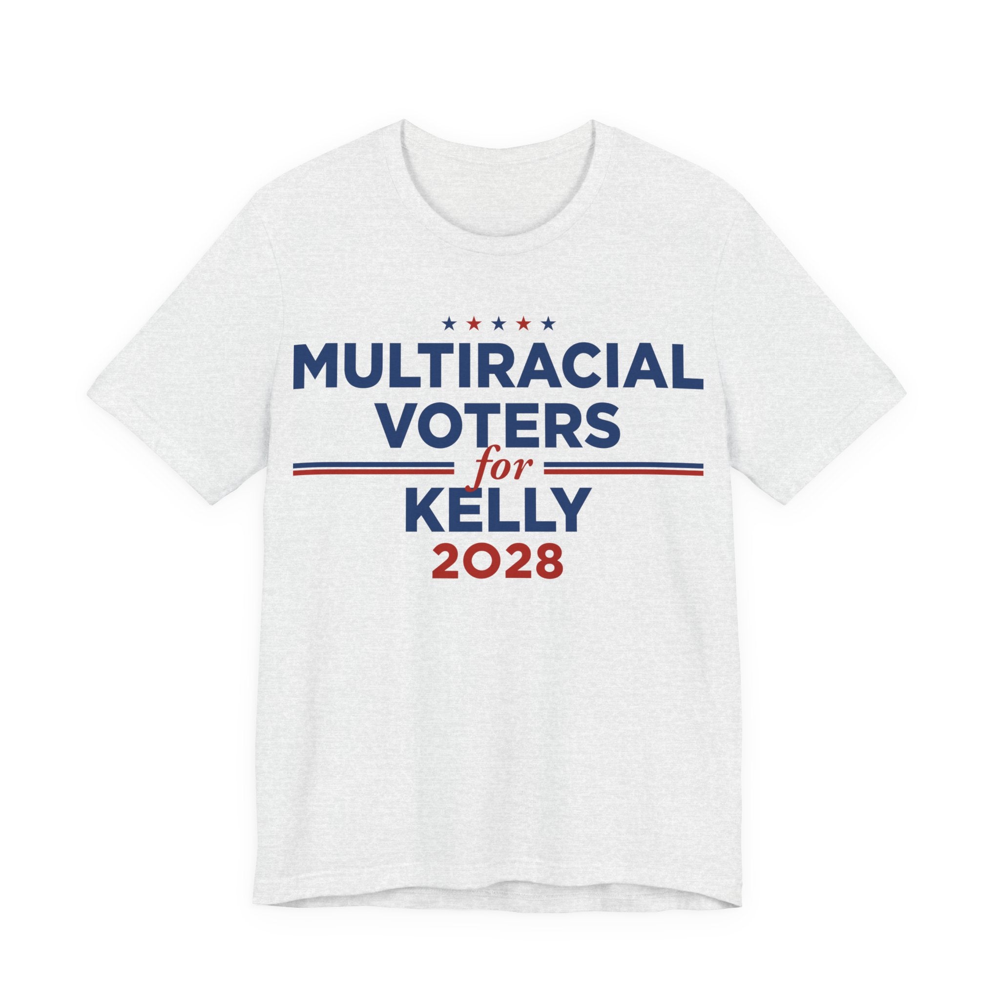 Multiracial Voters for Mark Kelly for President Campaign T-Shirt 2028
