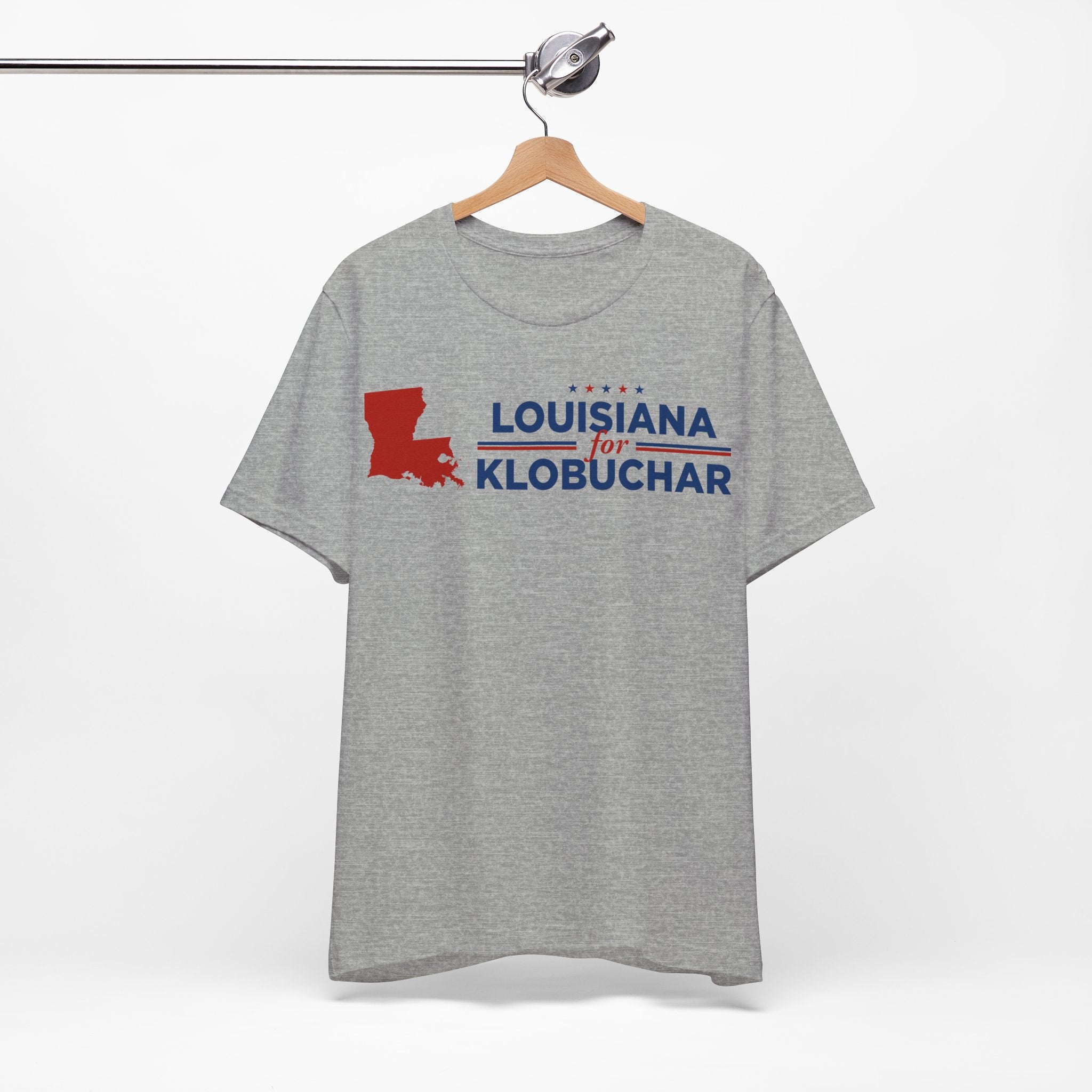 Louisiana for Amy Klobuchar for President Campaign T-Shirt 2028