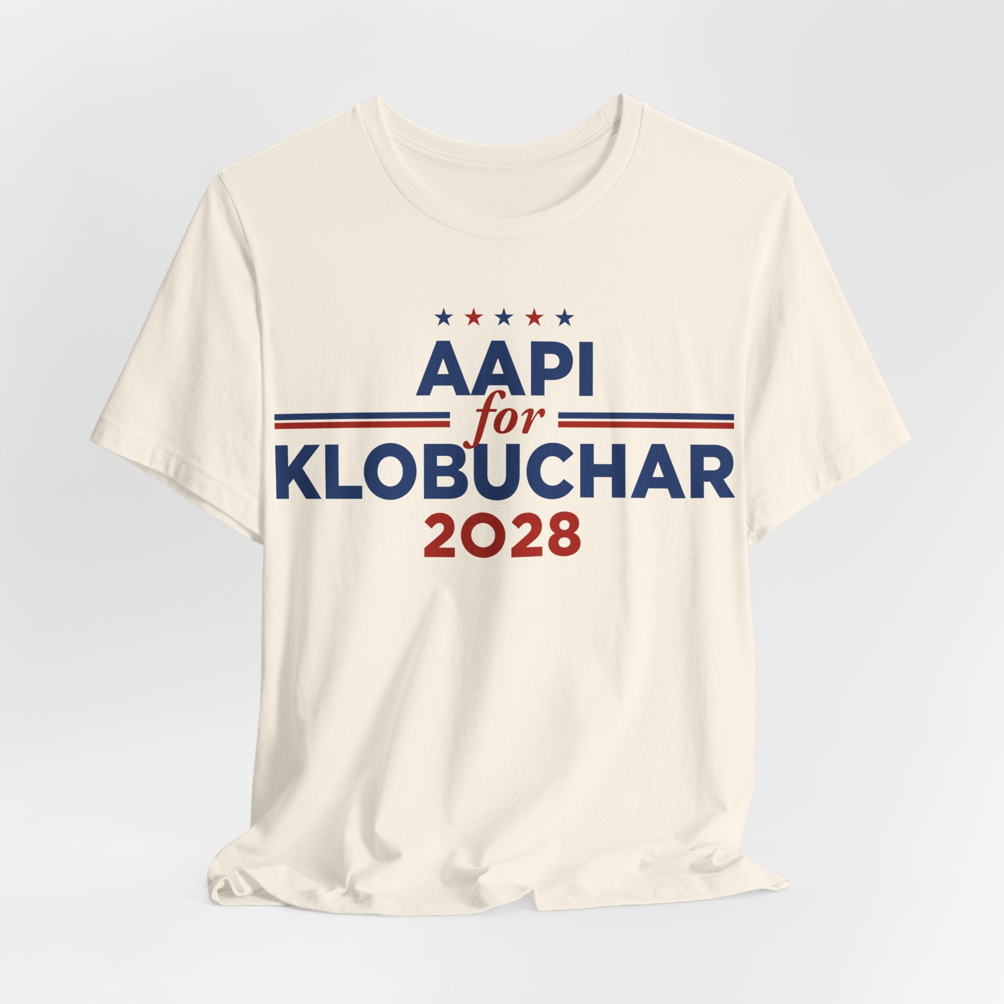 AAPI Asian American and Pacific Islander for Amy Klobuchar Campaign T-Shirt for President 2028