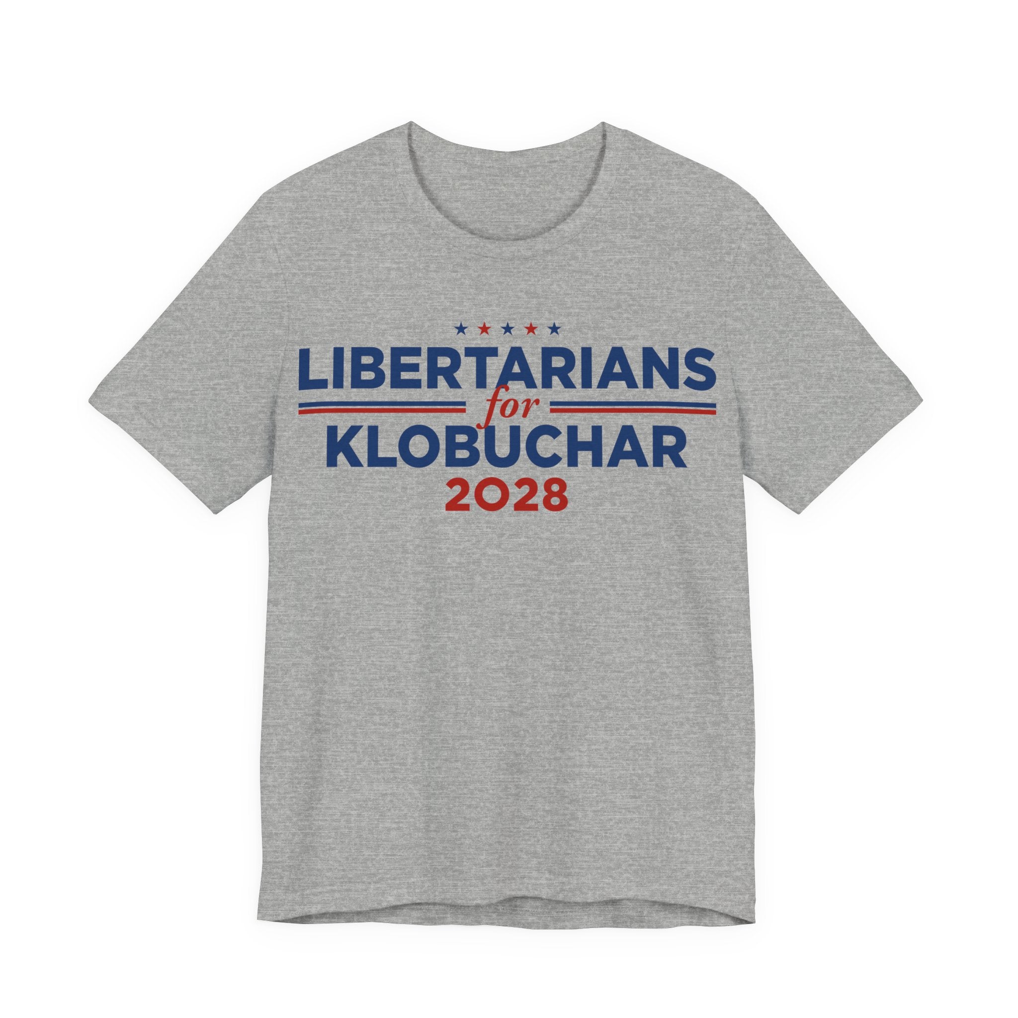 Libertarians for Amy Klobuchar for President Campaign T-Shirt 2028