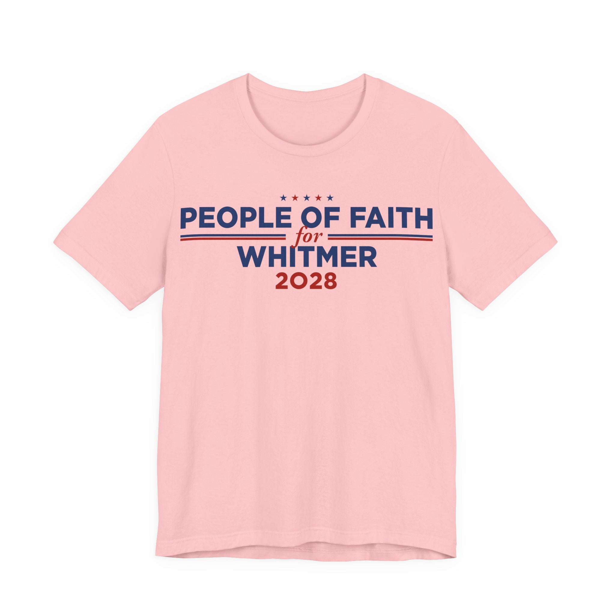 People of Faith for Gretchen Whitmer for President Campaign T-Shirt 2028