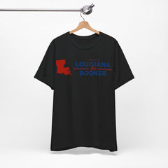 Louisiana for Cory Booker for President Campaign T-Shirt 2028