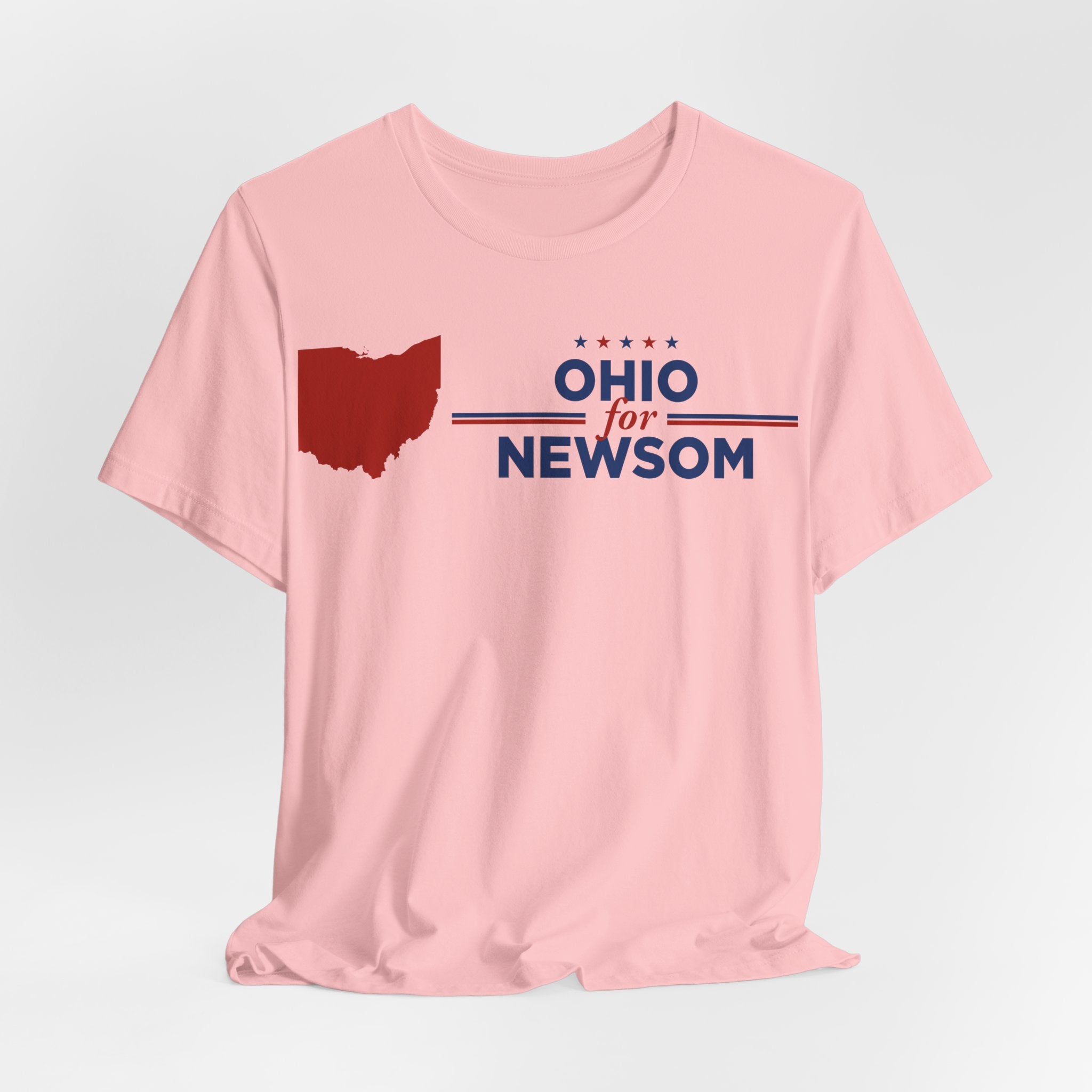 Ohio for Gavin Newsom for President Campaign T-Shirt 2028