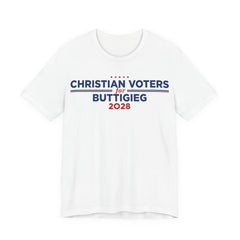 Christian Voters for Pete Buttigieg for President Campaign T-Shirt 2028
