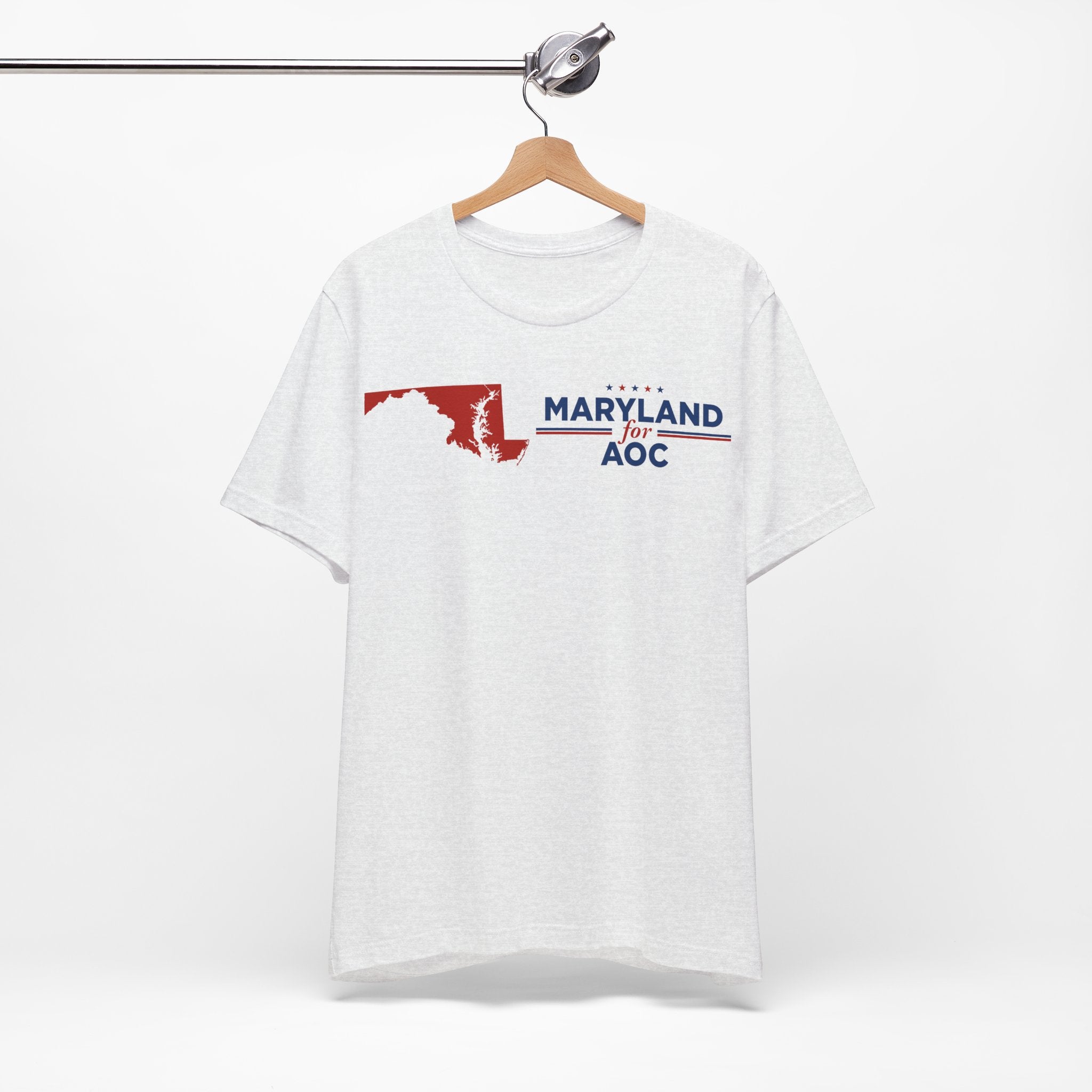 Maryland for AOC for President Campaign T-Shirt 2028