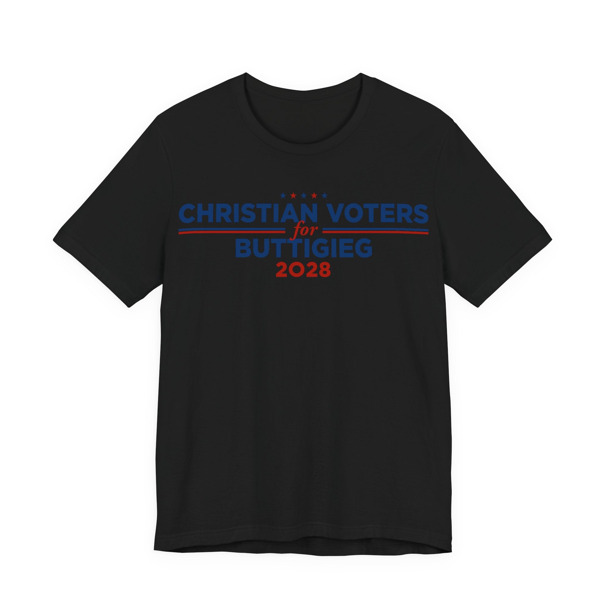Christian Voters for Pete Buttigieg for President Campaign T-Shirt 2028