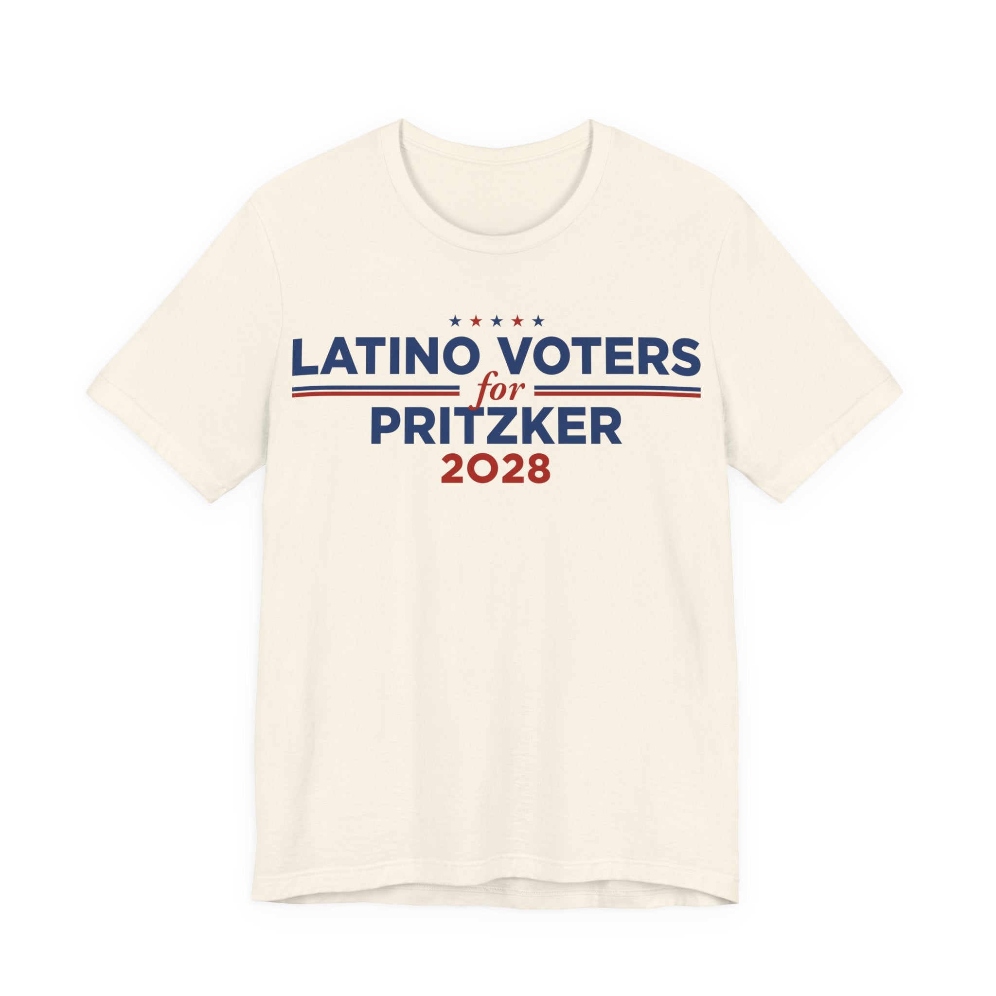 Latino Voters for J.B. Pritzker for President Campaign T-Shirt 2028