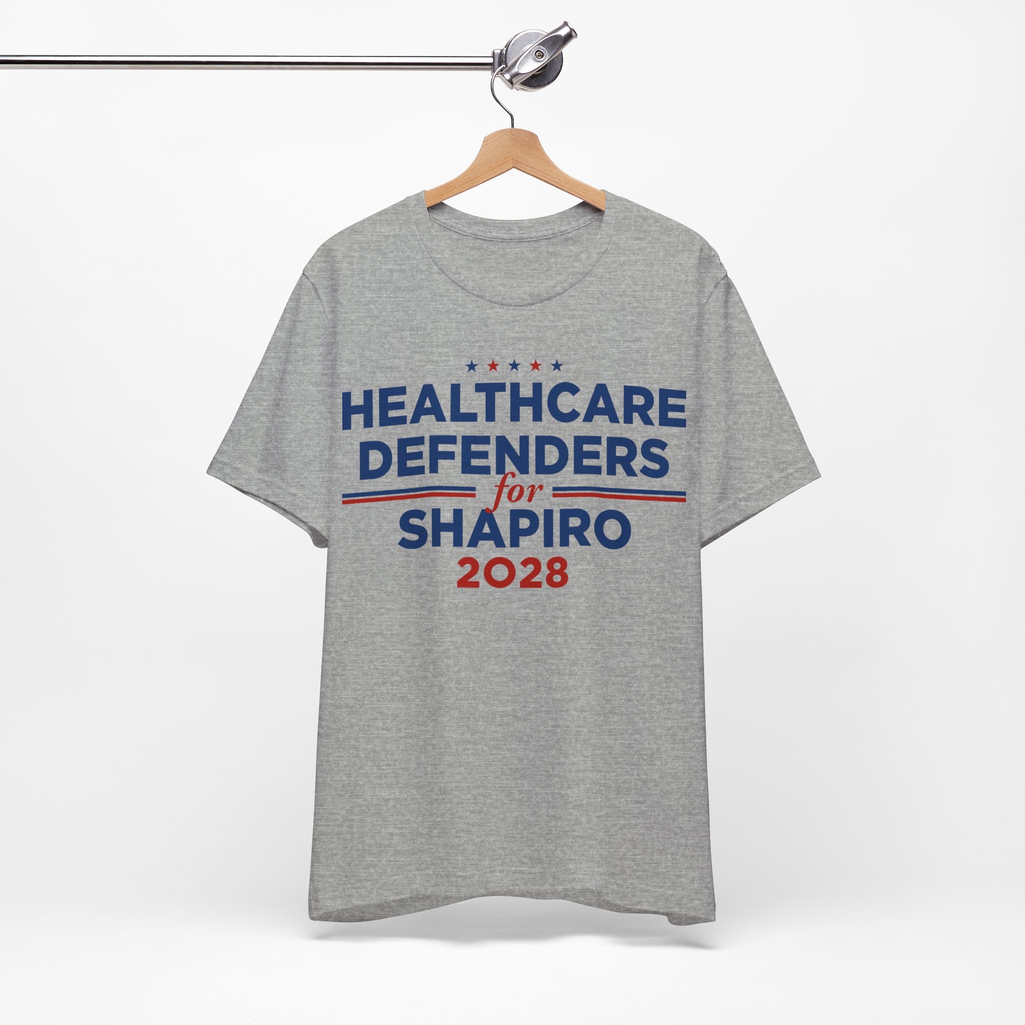 Healthcare Defenders for Josh Shapiro for President Campaign T-Shirt 2028