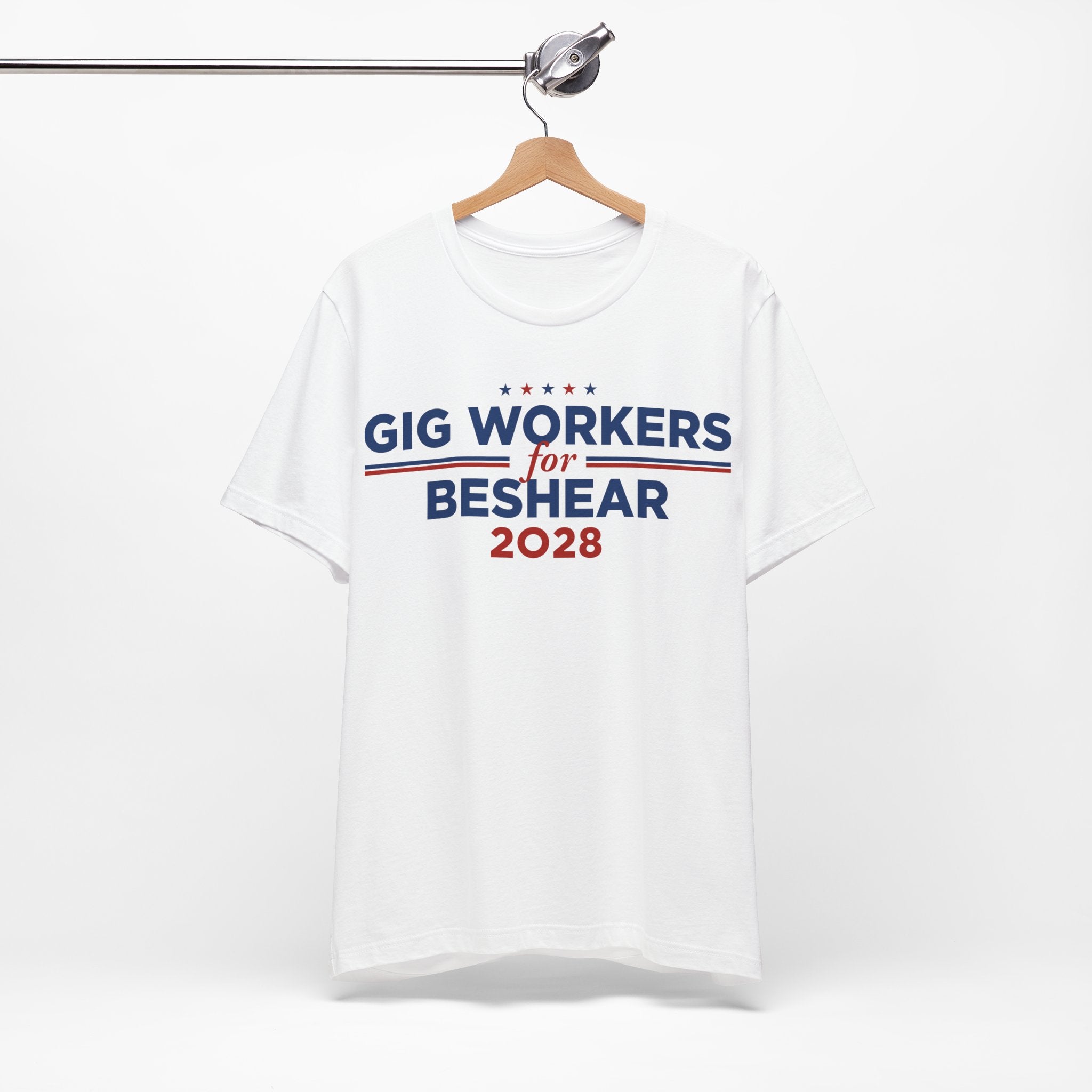 Gig Workers for Andy Beshear for President Campaign T-Shirt 2028