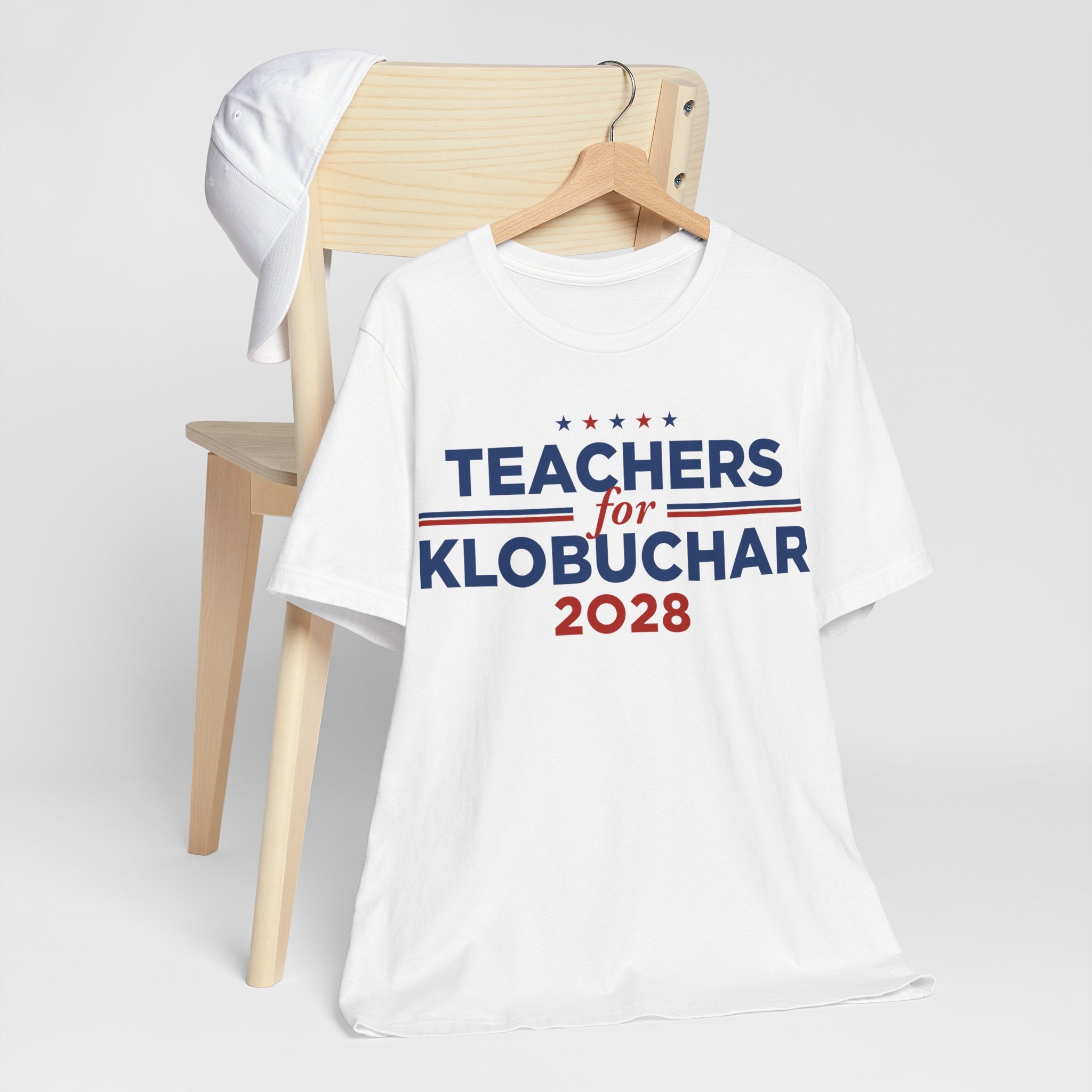 Teachers for Amy Klobuchar for President Campaign T-Shirt 2028