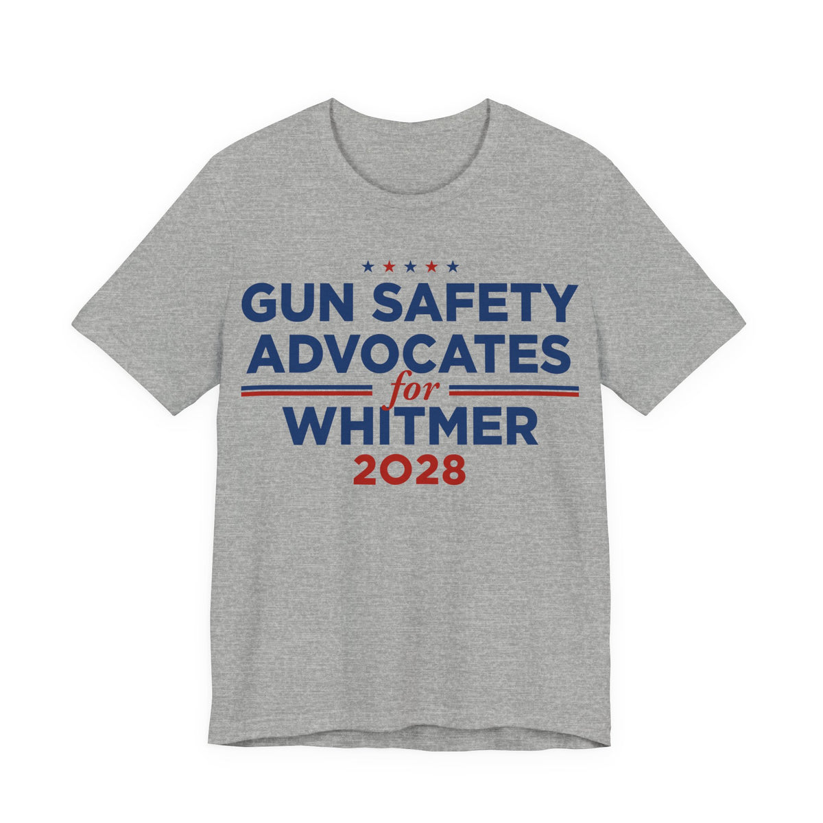Gun Safety Advocates for Gretchen Whitmer for President Campaign T-Shirt 2028