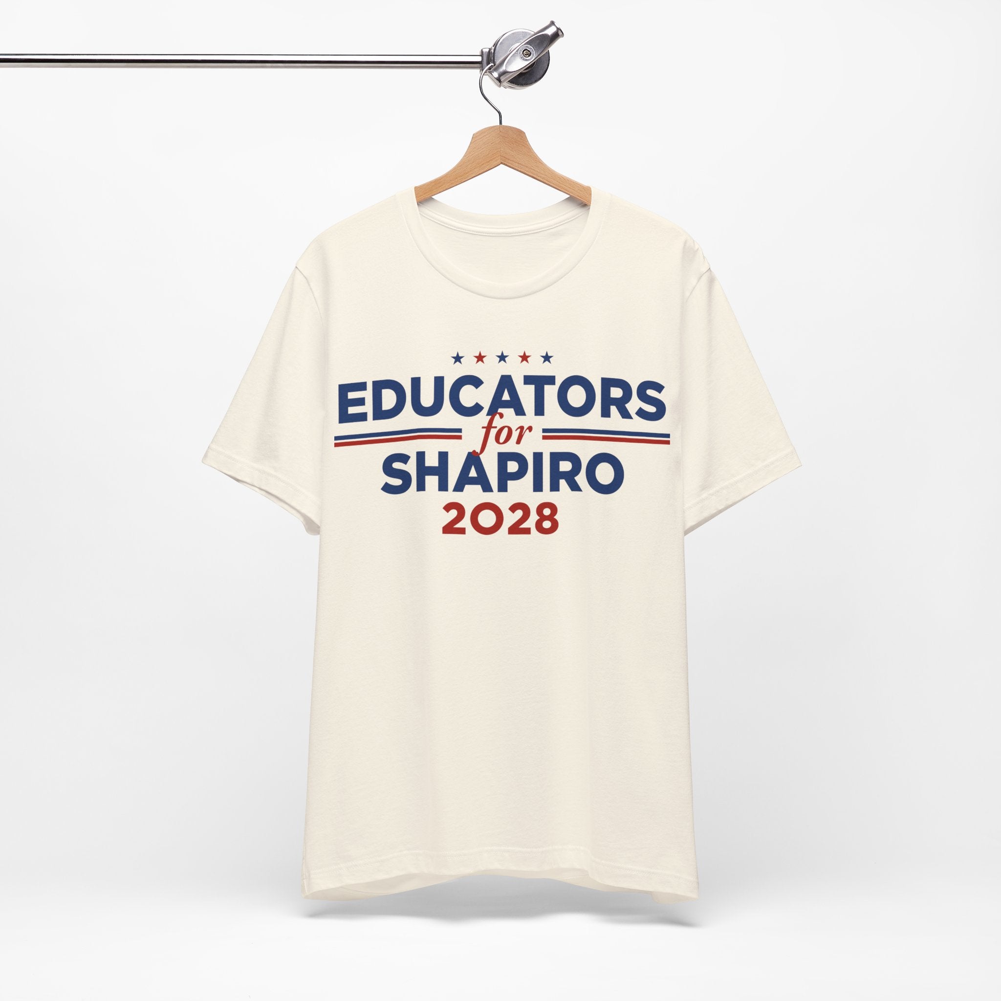 Educators for Josh Shapiro for President Campaign T-Shirt 2028