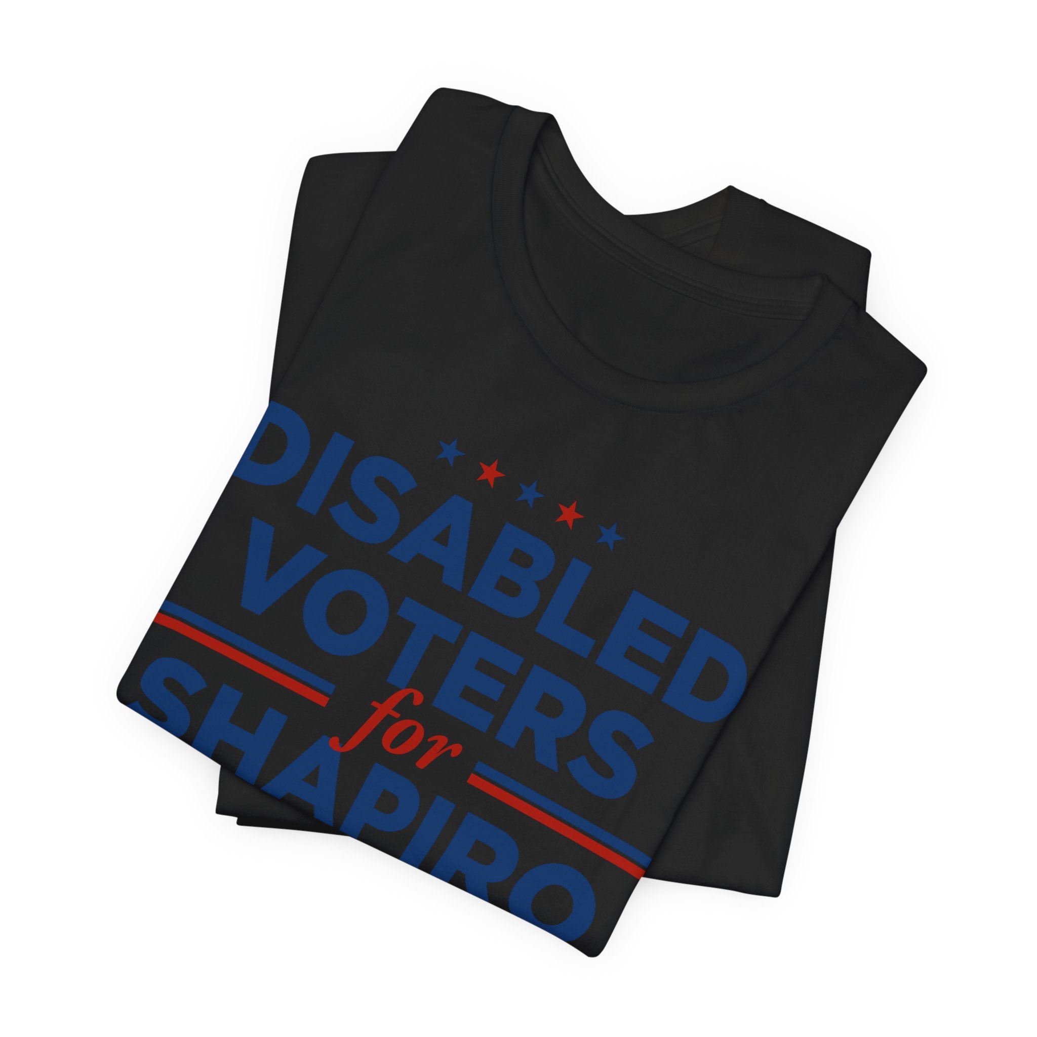 Disabled Voters for Josh Shapiro for President Campaign T-Shirt 2028