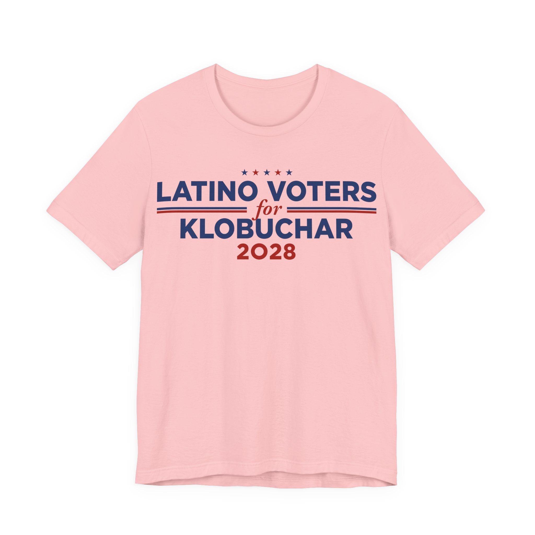 Latino Voters for Amy Klobuchar for President Campaign T-Shirt 2028