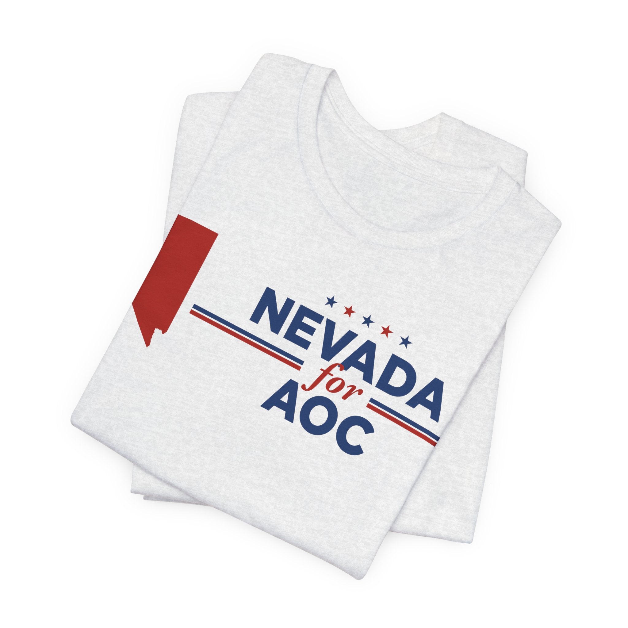 Nevada for AOC for President Campaign T-Shirt 2028