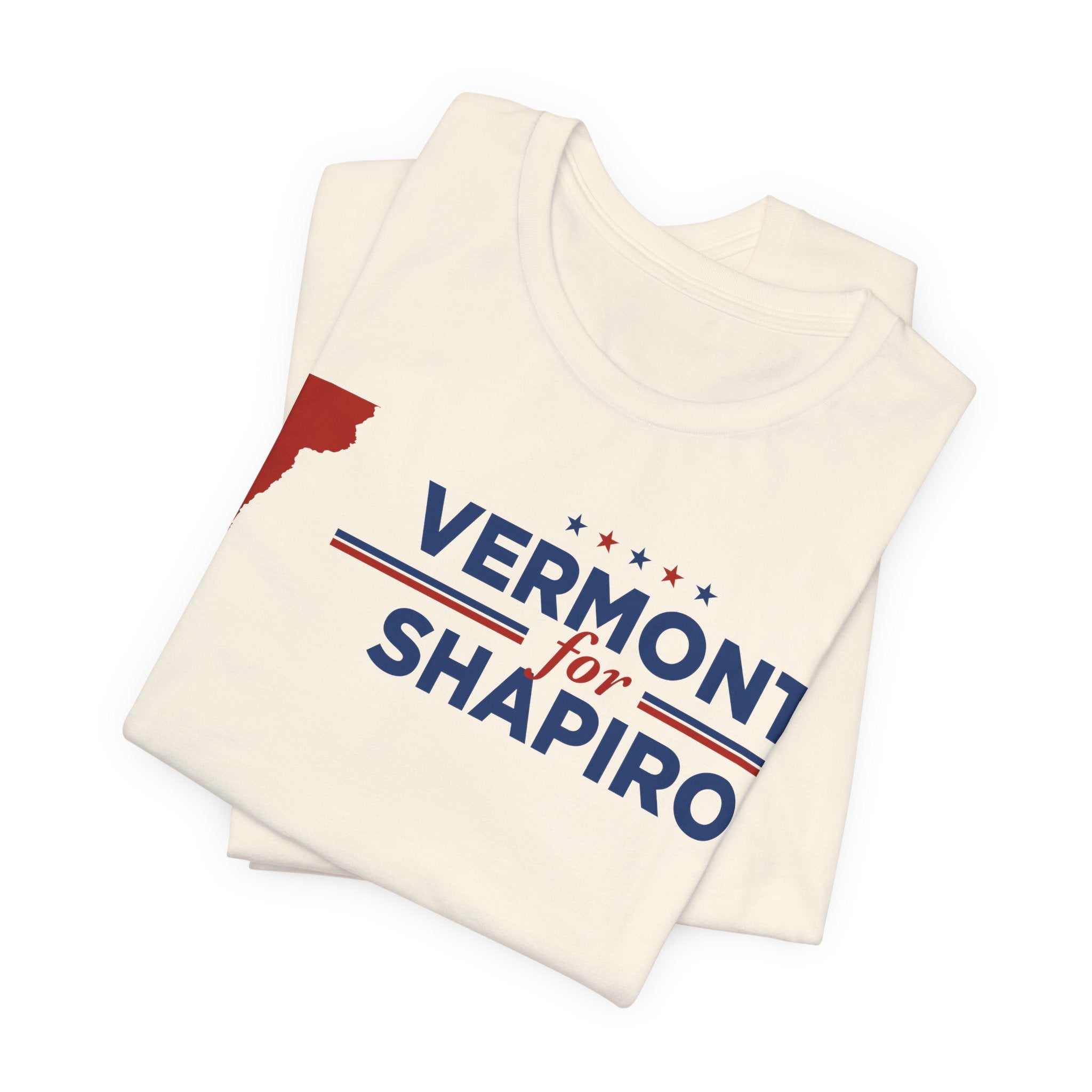 Vermont for Josh Shapiro for President Campaign T-Shirt 2028