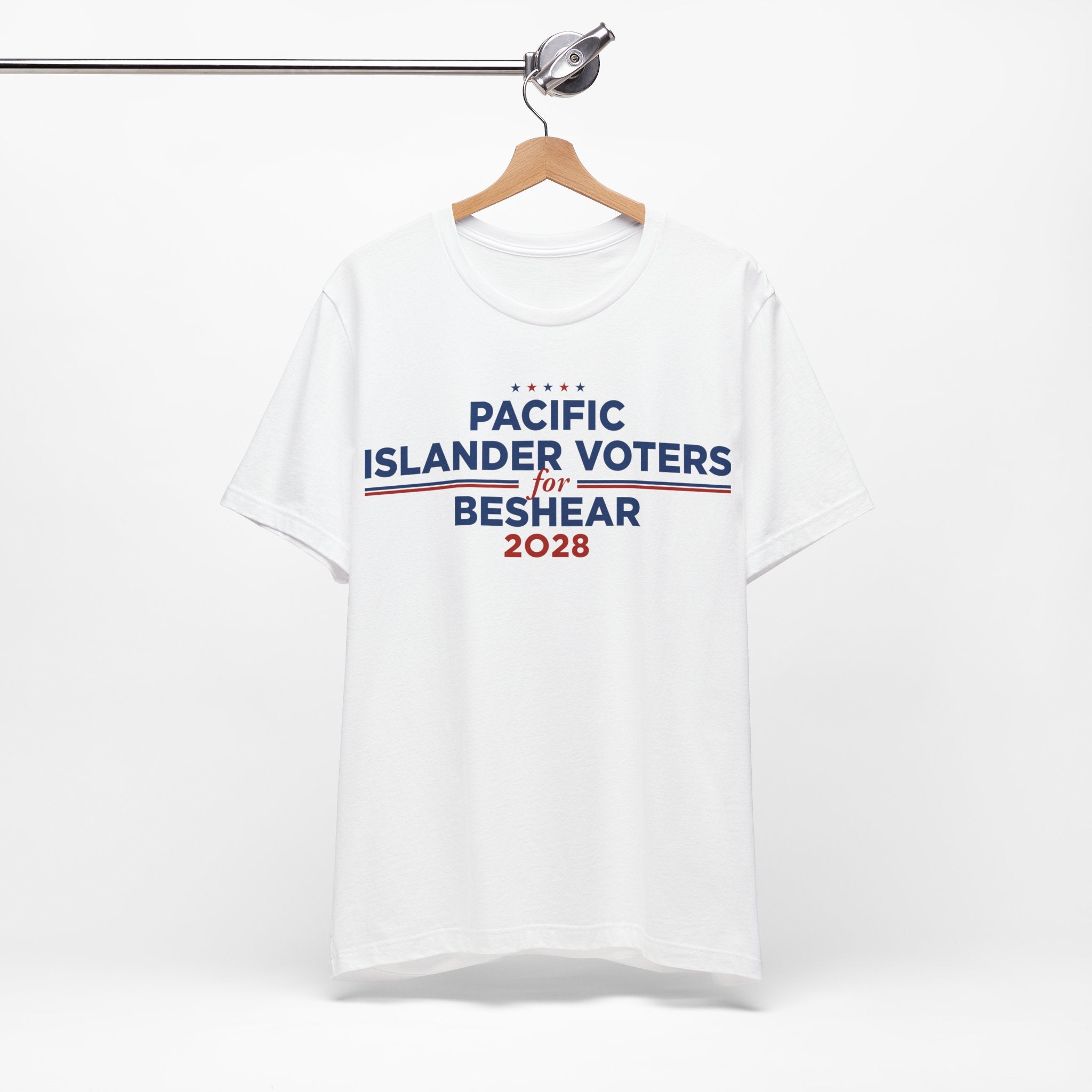 Pacific Islander Voters for Andy Beshear for President Campaign T-Shirt 2028