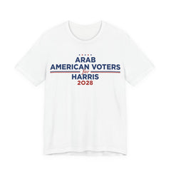 Arab American Voters for Kamala Harris for President Campaign T-Shirt 2028