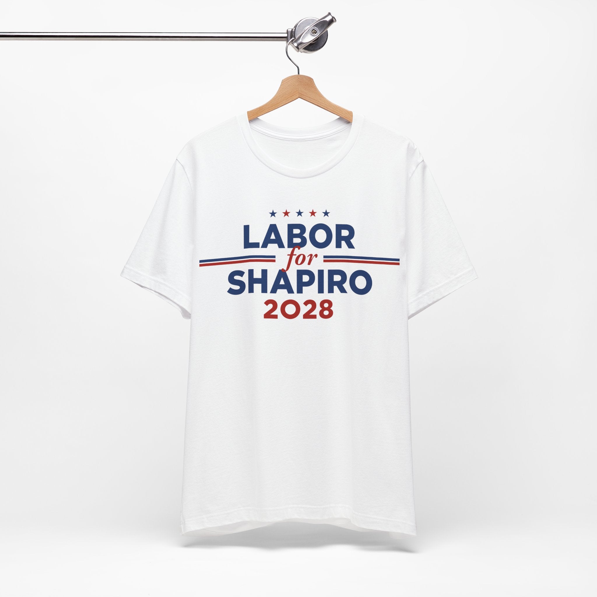 Labor for Josh Shapiro for President Campaign T-Shirt 2028