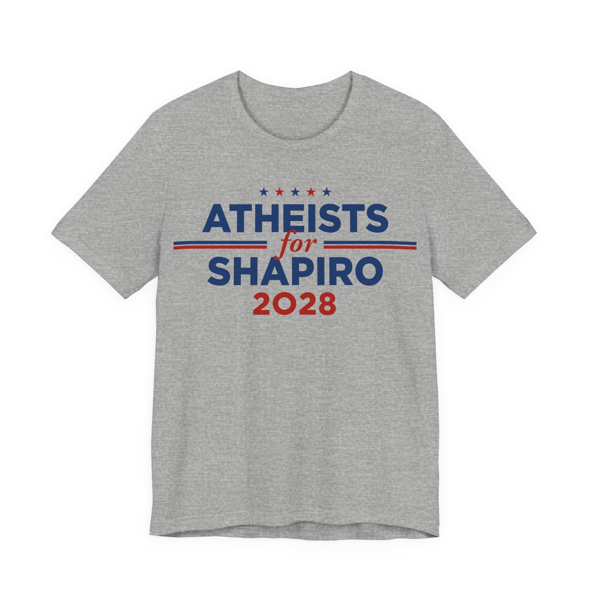 Atheists for Josh Shapiro for President Campaign T-Shirt 2028