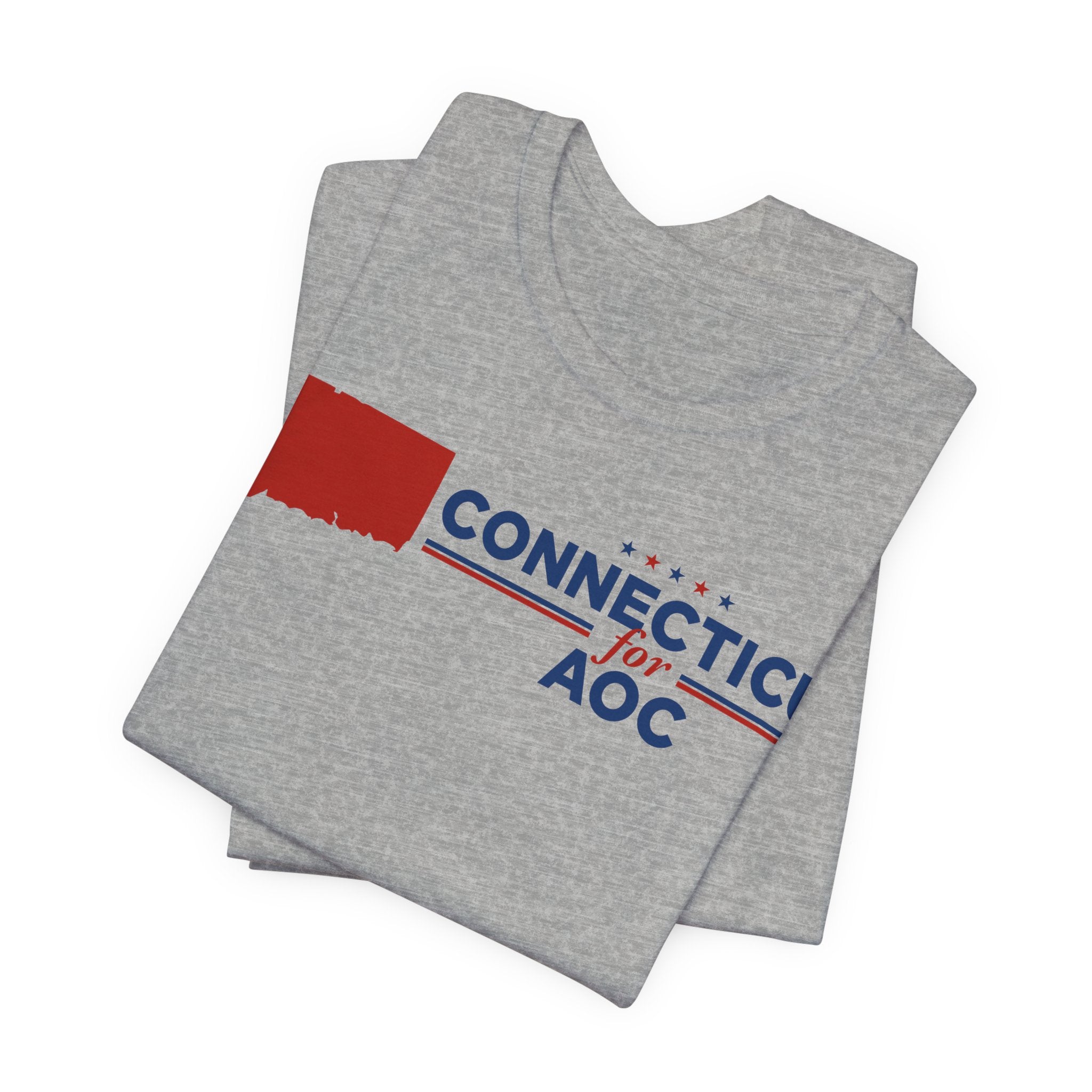 Connecticut for AOC for President Campaign T-Shirt 2028