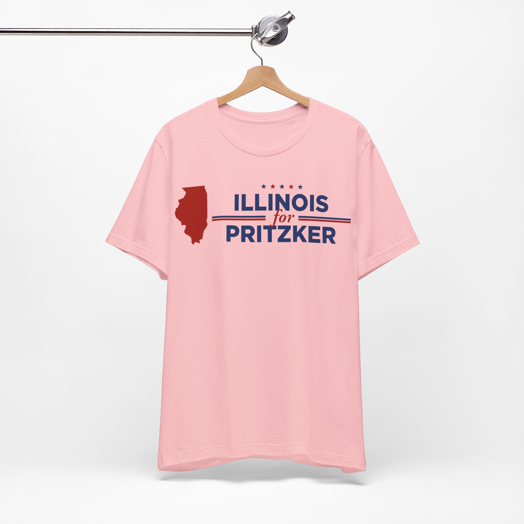 Illinois for J.B. Pritzker for President Campaign T-Shirt 2028