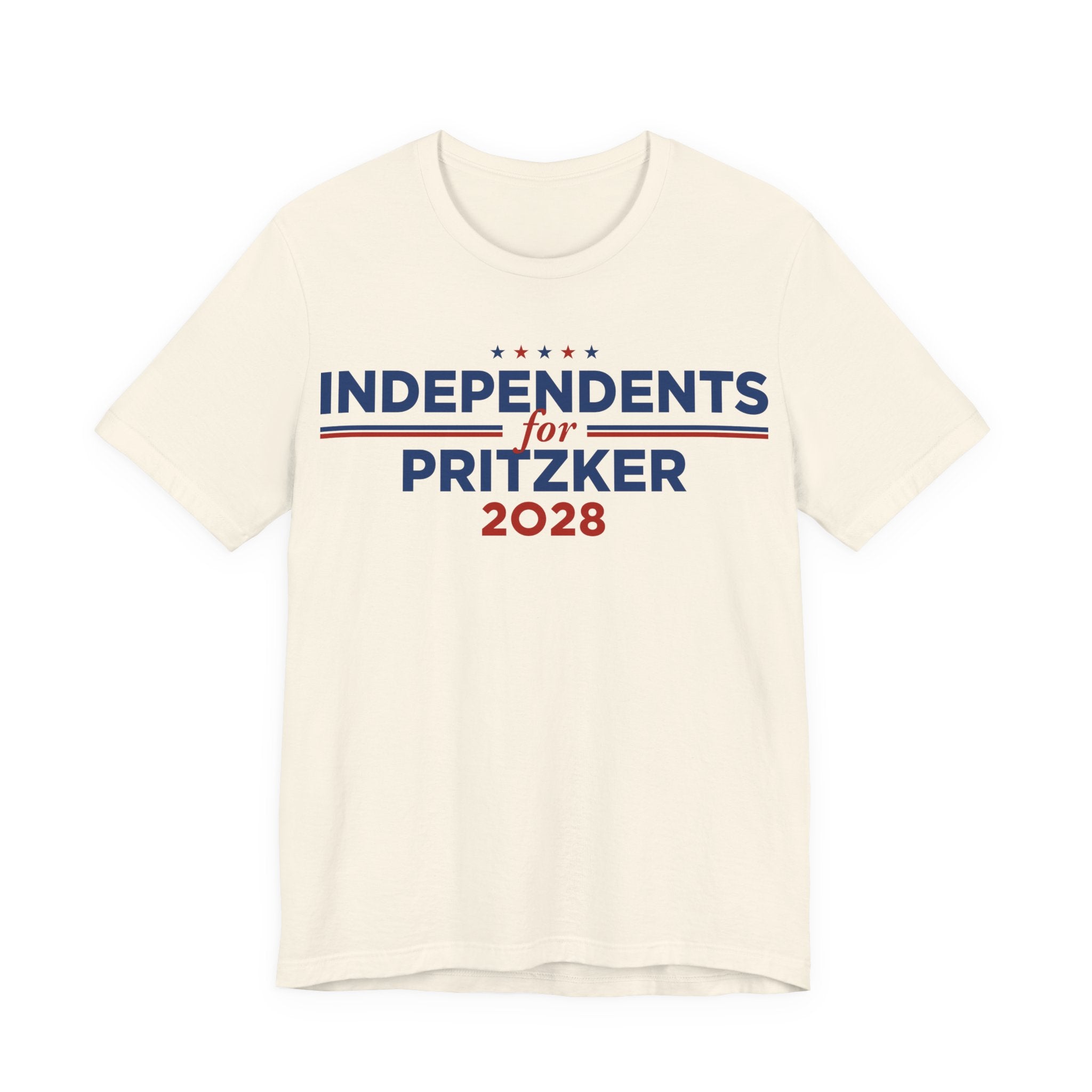 Independents for J.B. Pritzker for President Campaign T-Shirt 2028