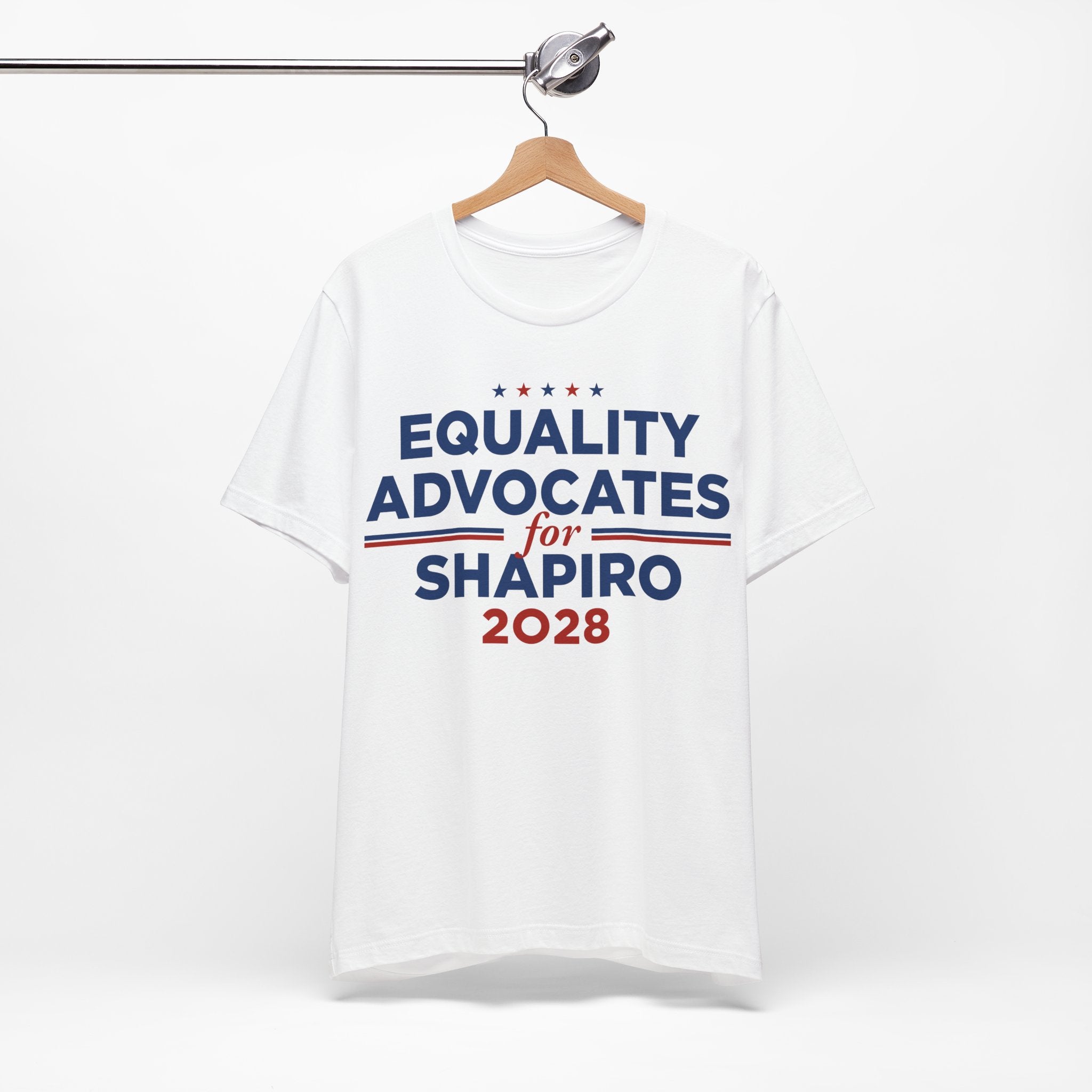Equality Advocates for Josh Shapiro for President Campaign T-Shirt 2028