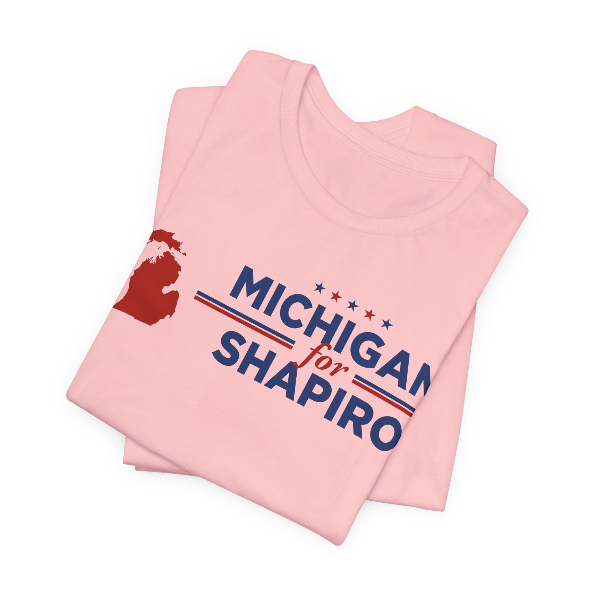 Michigan for Josh Shapiro for President Campaign T-Shirt 2028