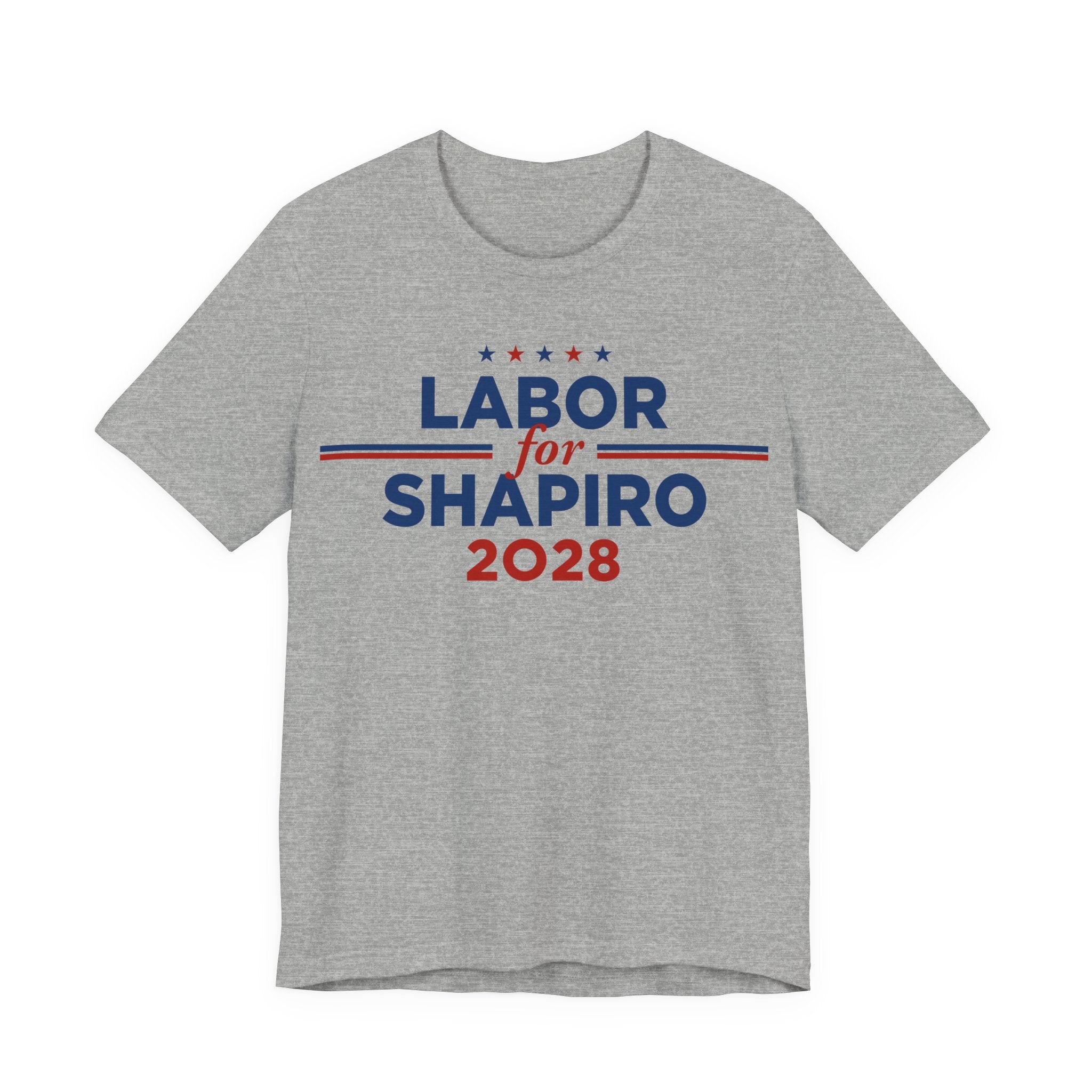 Labor for Josh Shapiro for President Campaign T-Shirt 2028
