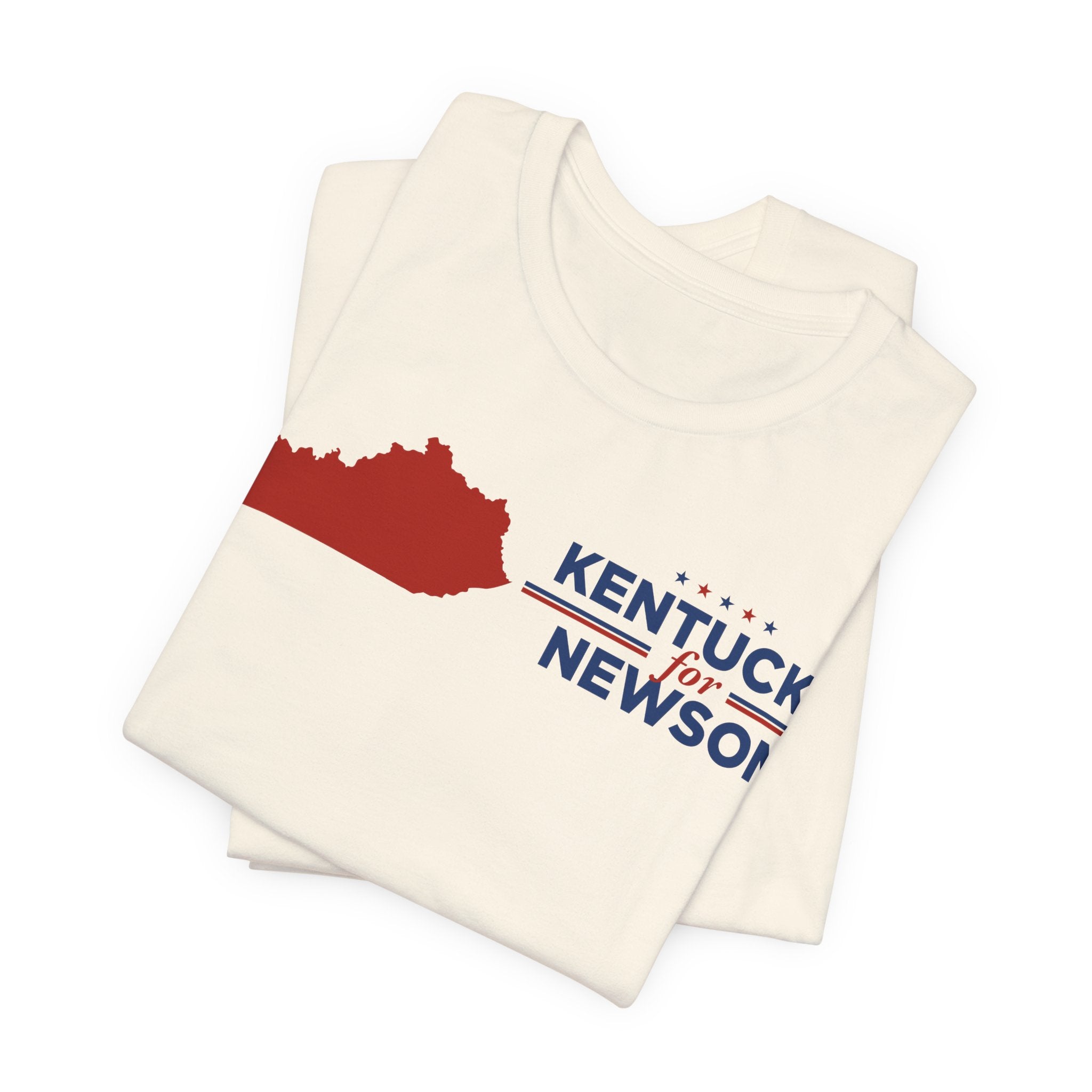 Kentucky for Gavin Newsom for President Campaign T-Shirt 2028
