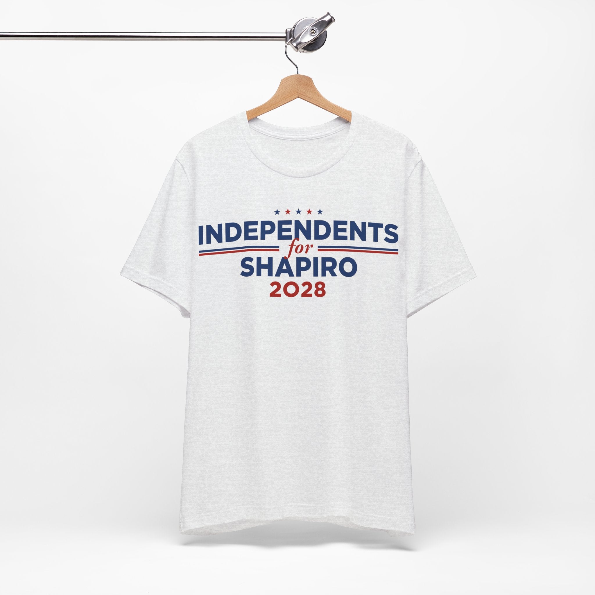 Independents for Josh Shapiro for President Campaign T-Shirt 2028