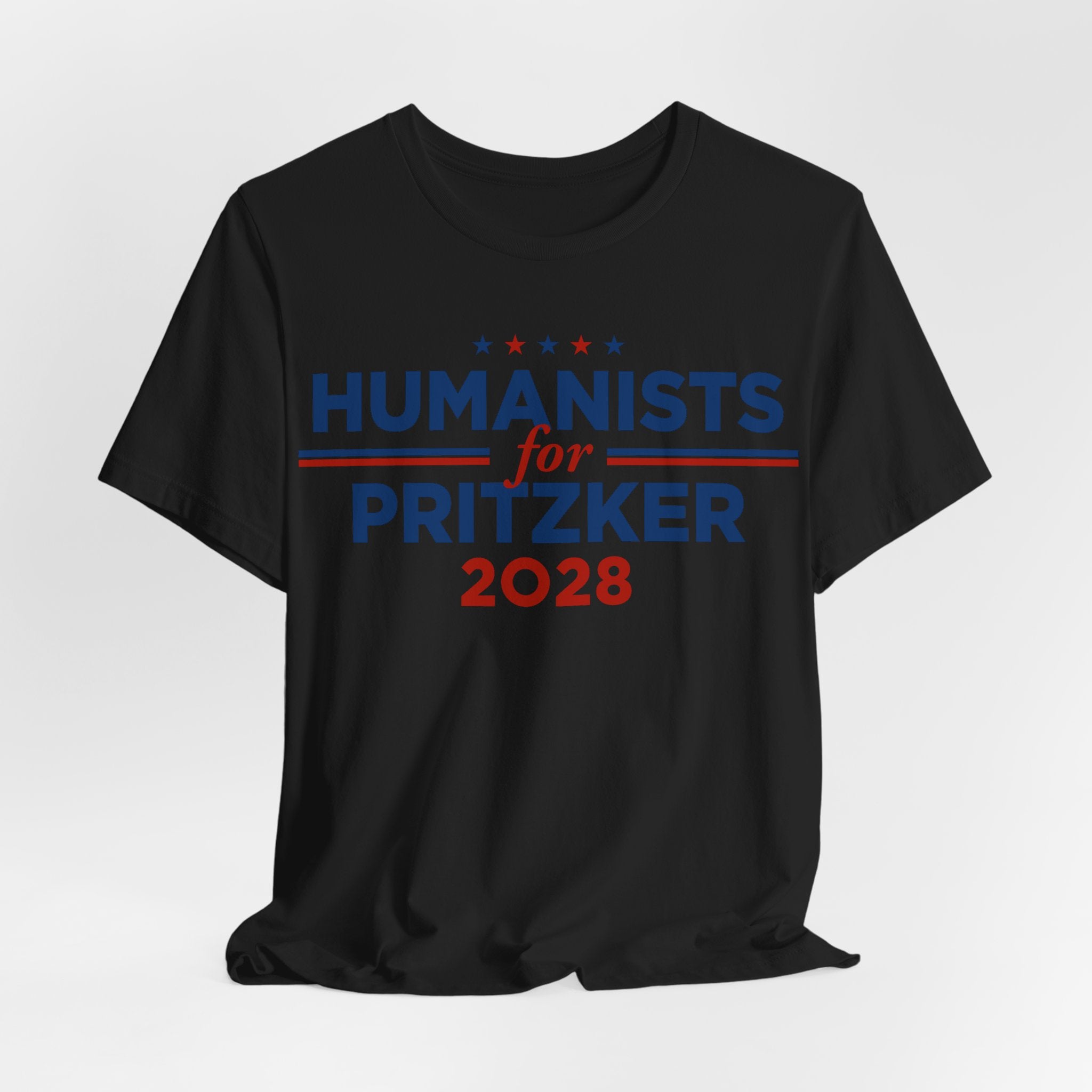 Humanists for J.B. Pritzker for President Campaign T-Shirt 2028