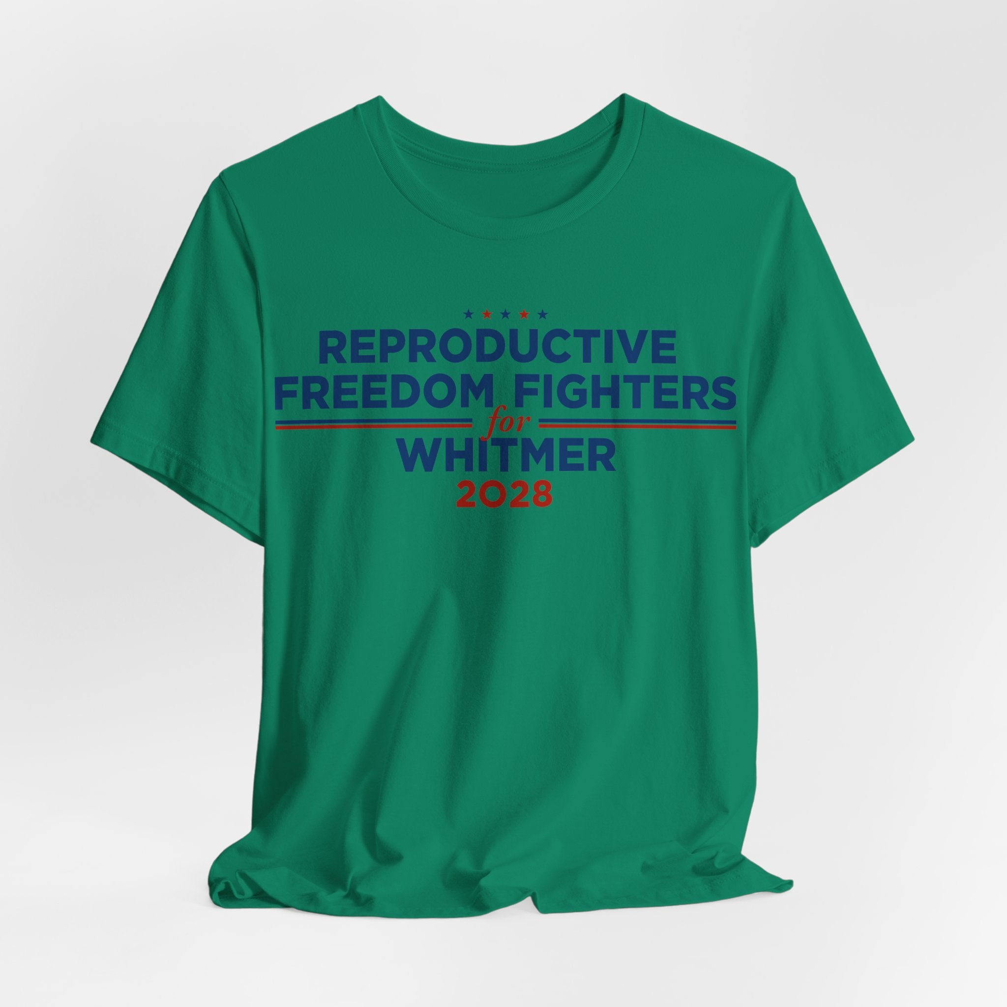 Reproductive Freedom Fighters for Gretchen Whitmer for President Campaign T-Shirt 2028