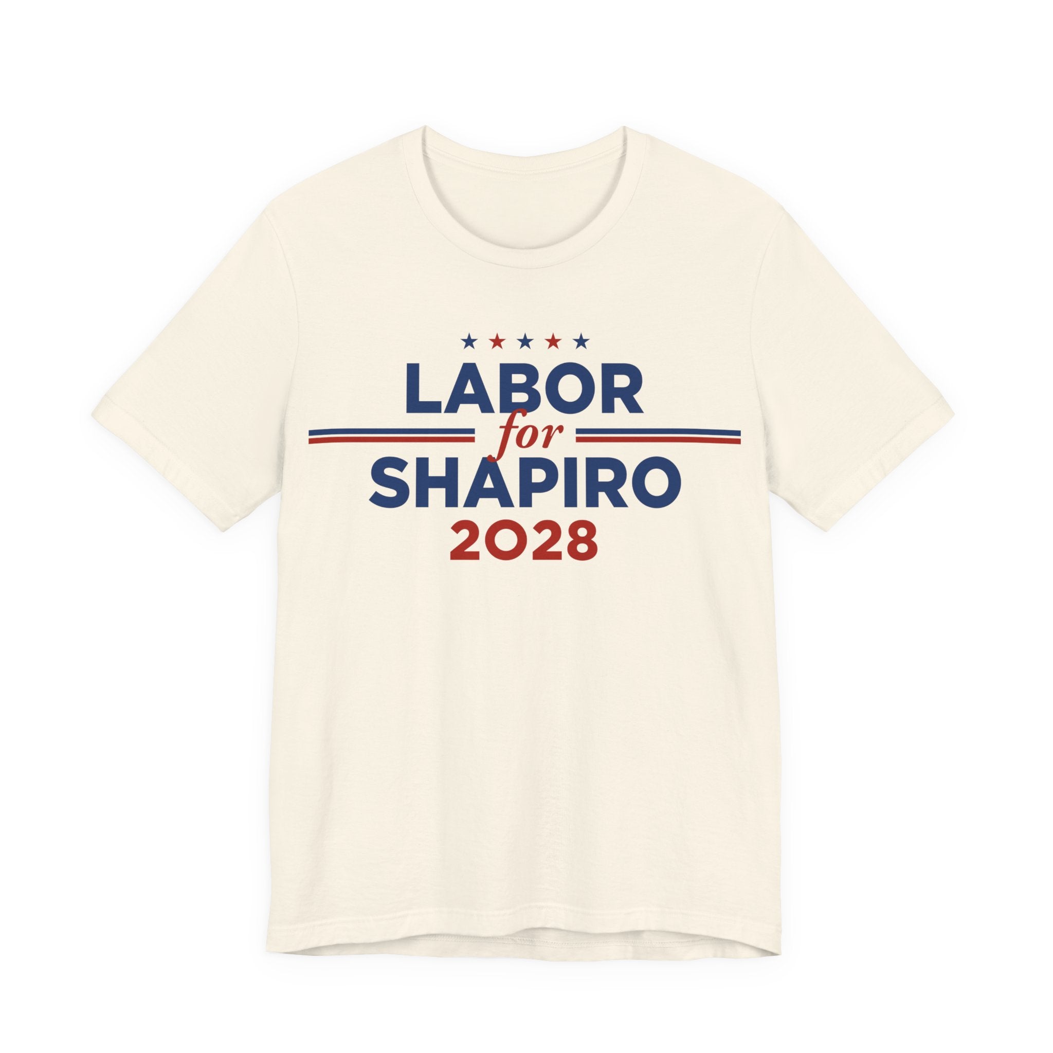 Labor for Josh Shapiro for President Campaign T-Shirt 2028