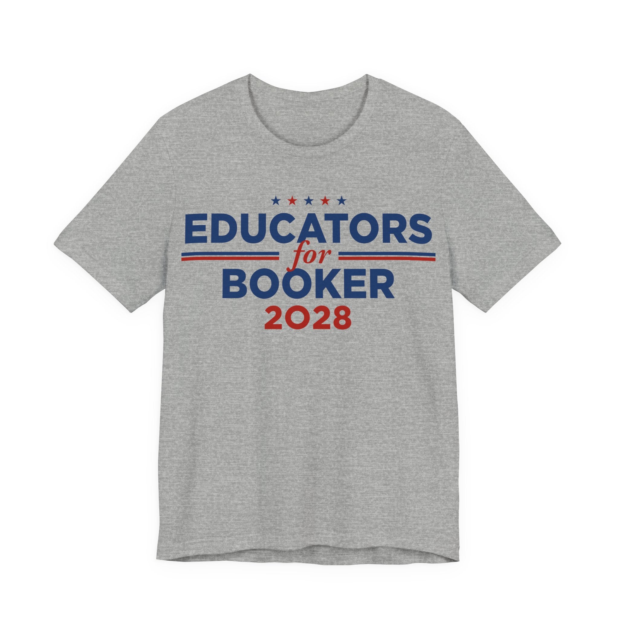 Educators for Cory Booker for President Campaign T-Shirt 2028