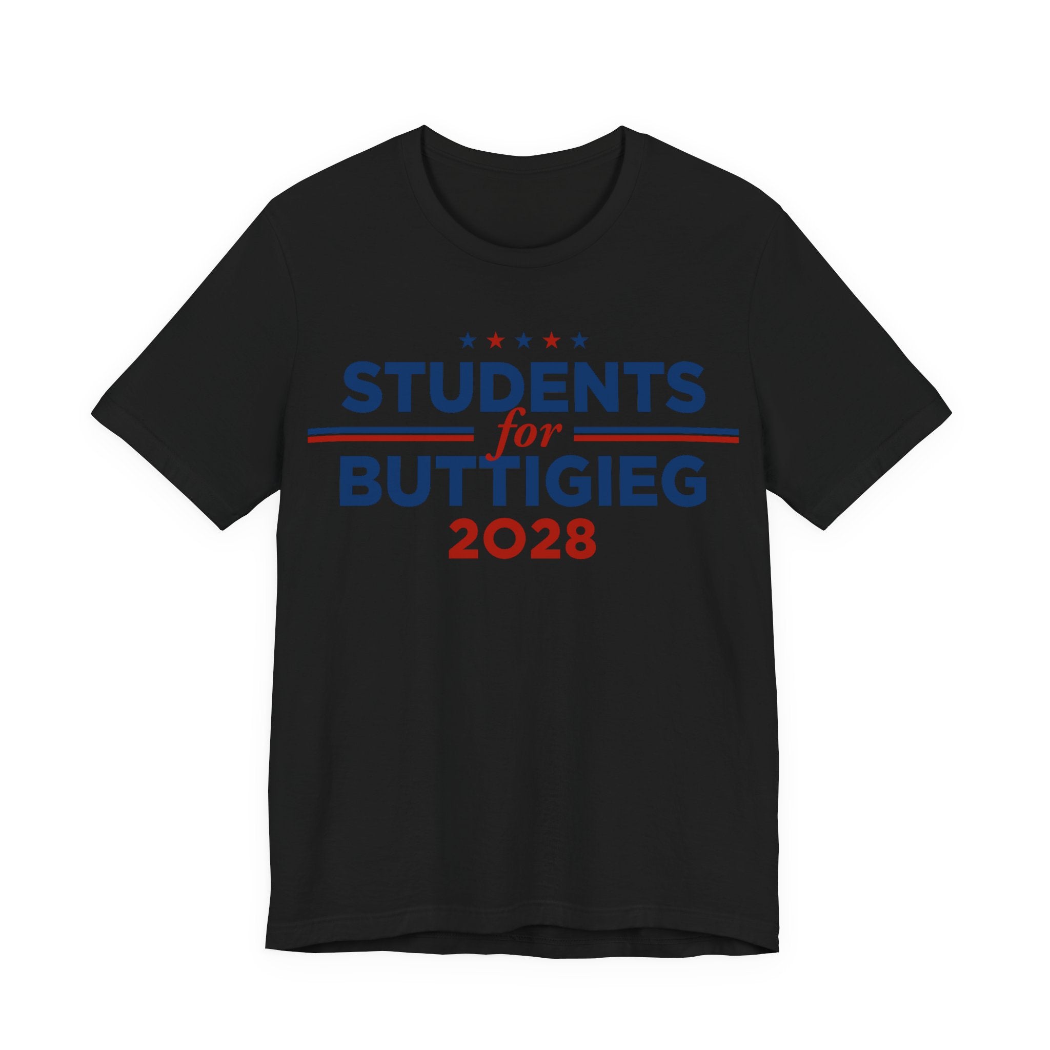 Students for Pete Buttigieg for President Campaign T-Shirt 2028