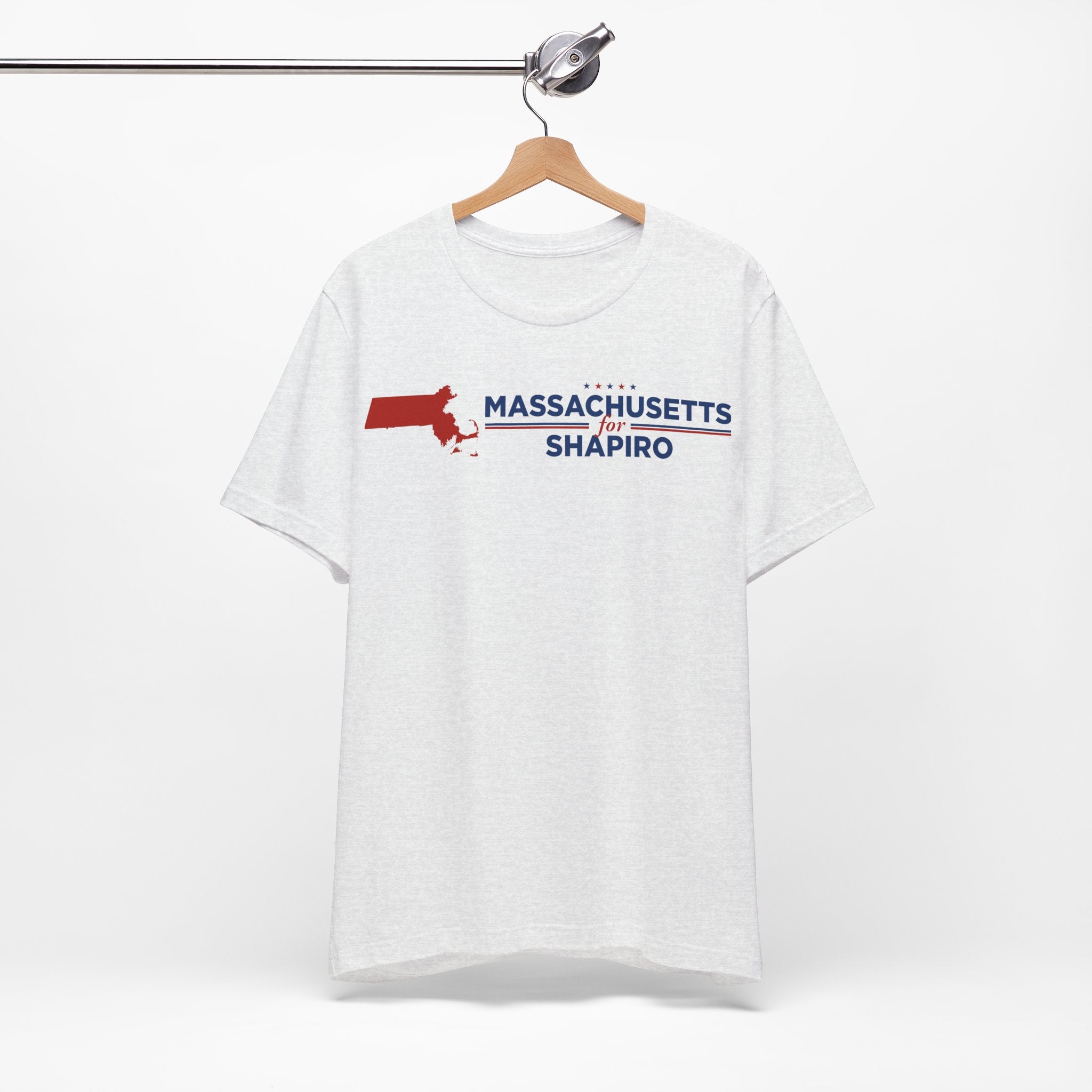 Massachusetts for Josh Shapiro for President Campaign T-Shirt 2028