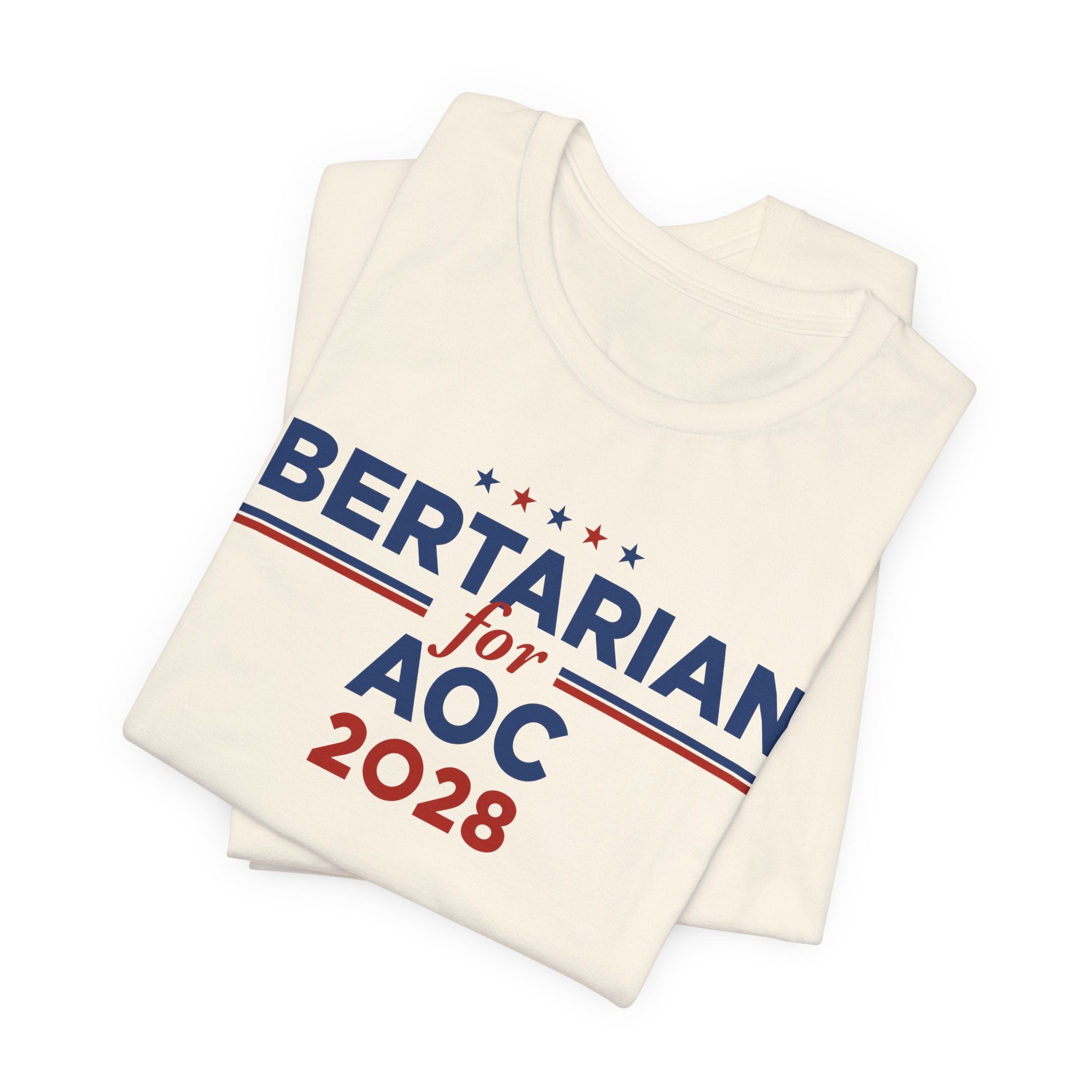 Libertarians for AOC for President Campaign T-Shirt 2028