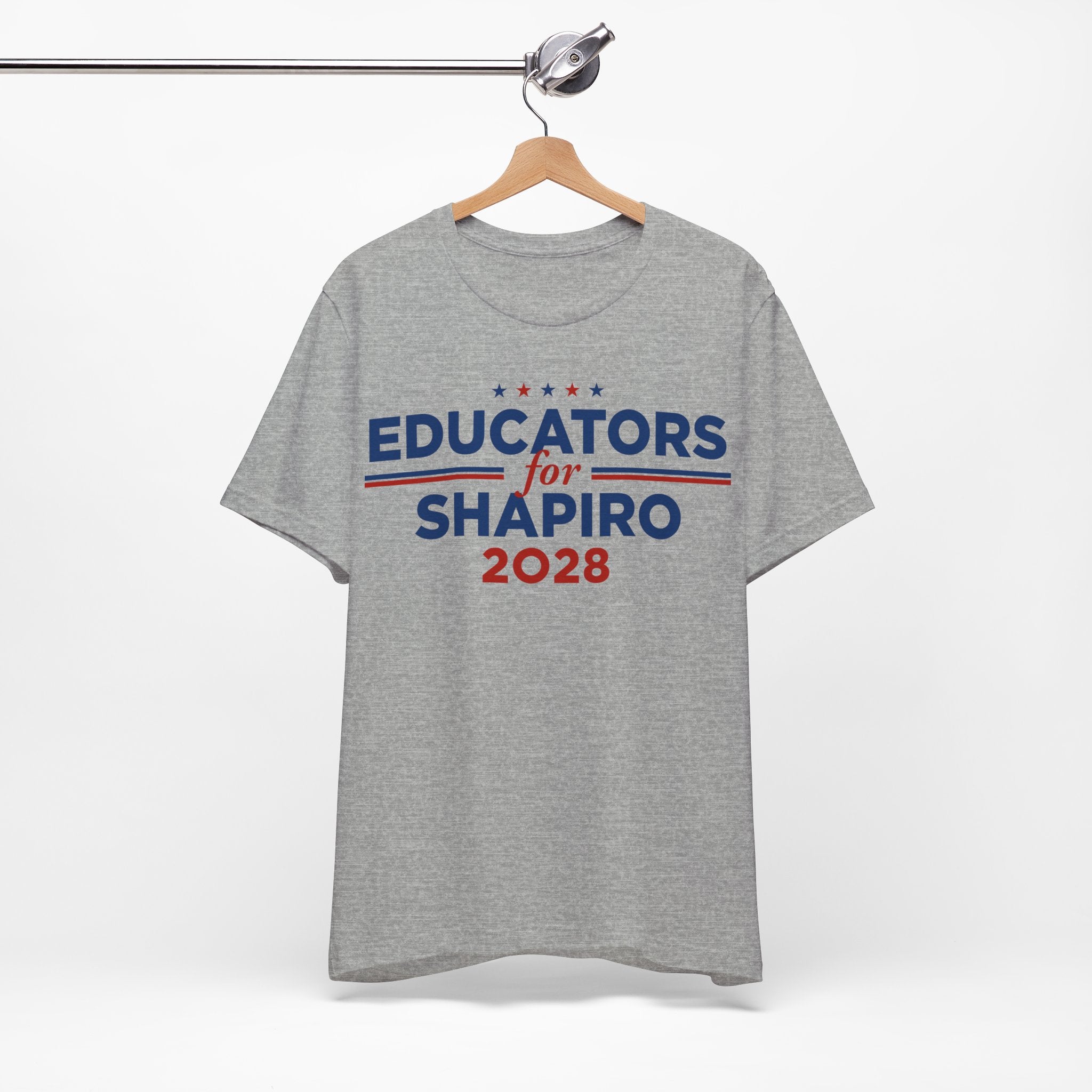 Educators for Josh Shapiro for President Campaign T-Shirt 2028