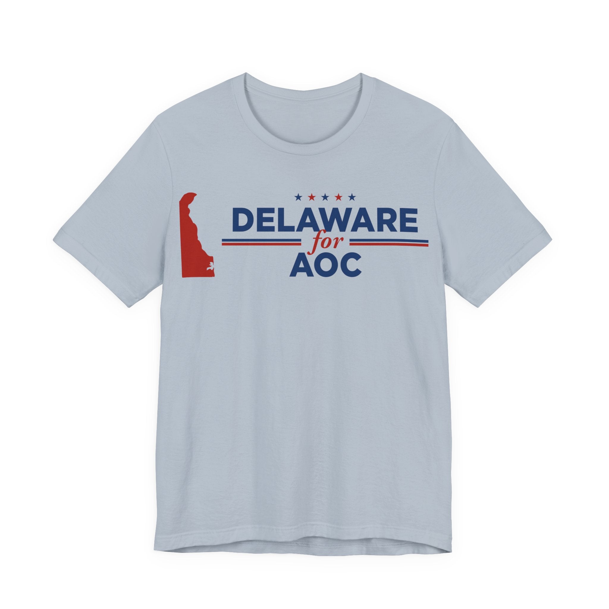 Delaware for AOC for President Campaign T-Shirt 2028