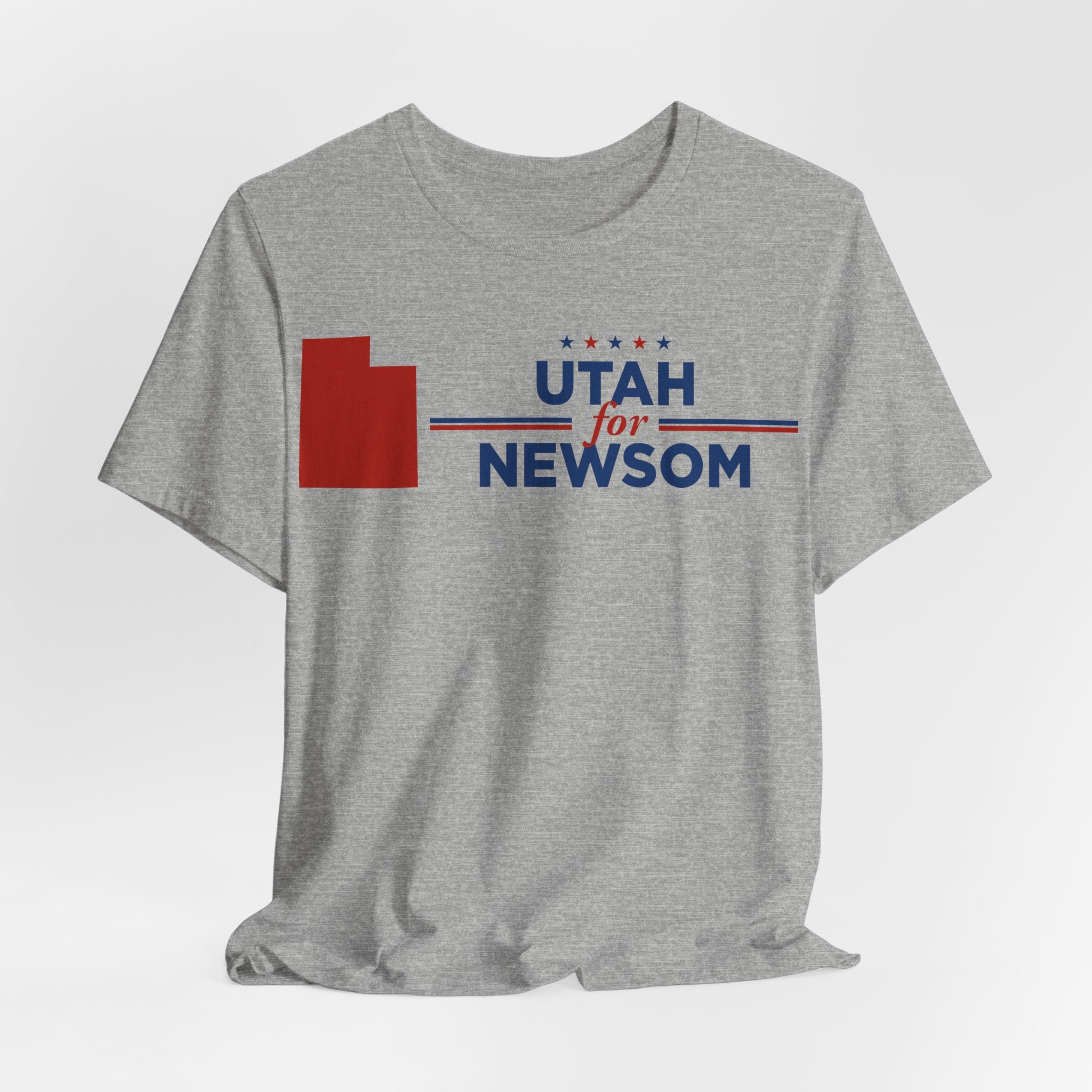 Utah for Gavin Newsom for President Campaign T-Shirt 2028
