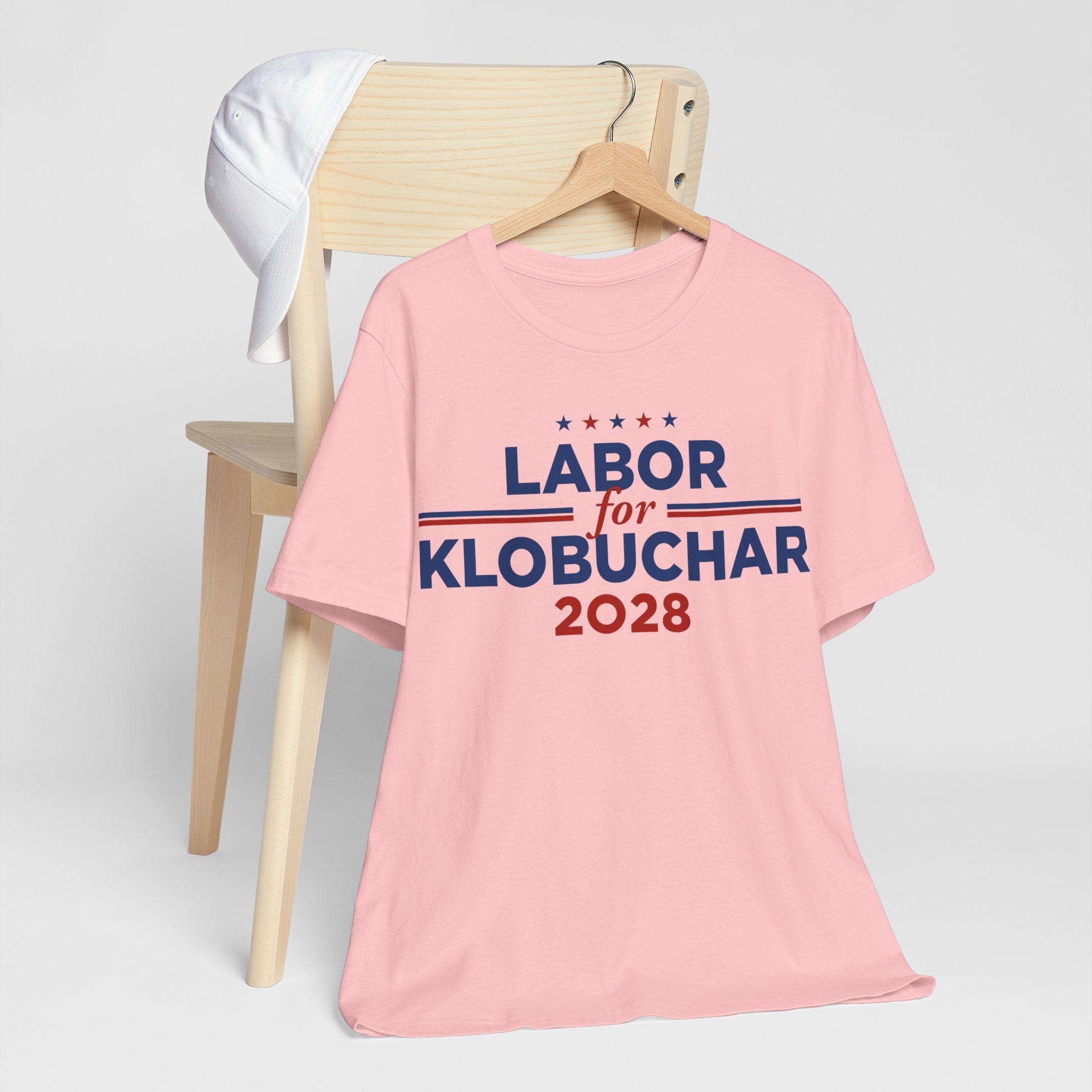 Labor for Amy Klobuchar for President Campaign T-Shirt 2028