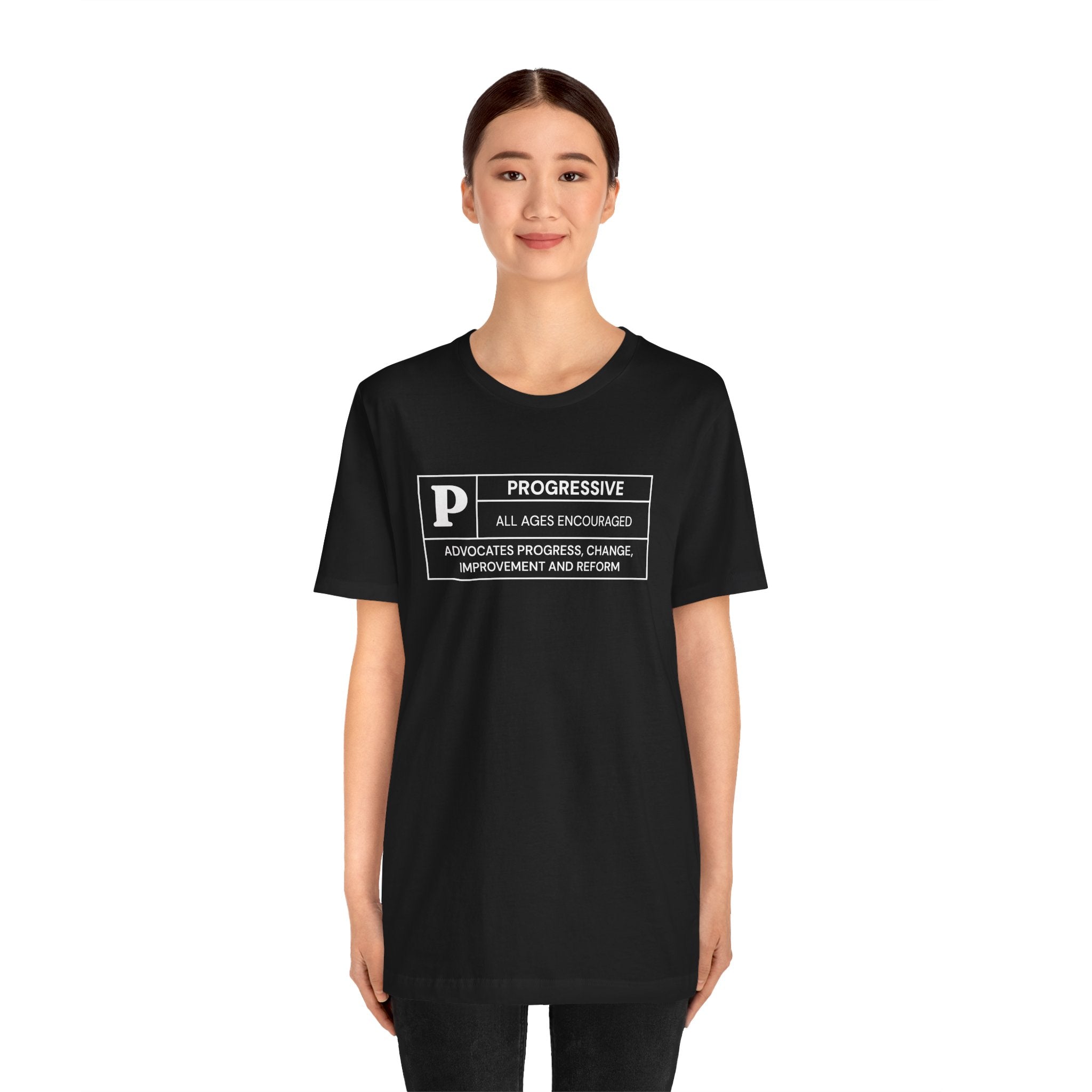 Funny Progressive Ratings Unisex Jersey Short Sleeve T-Shirt