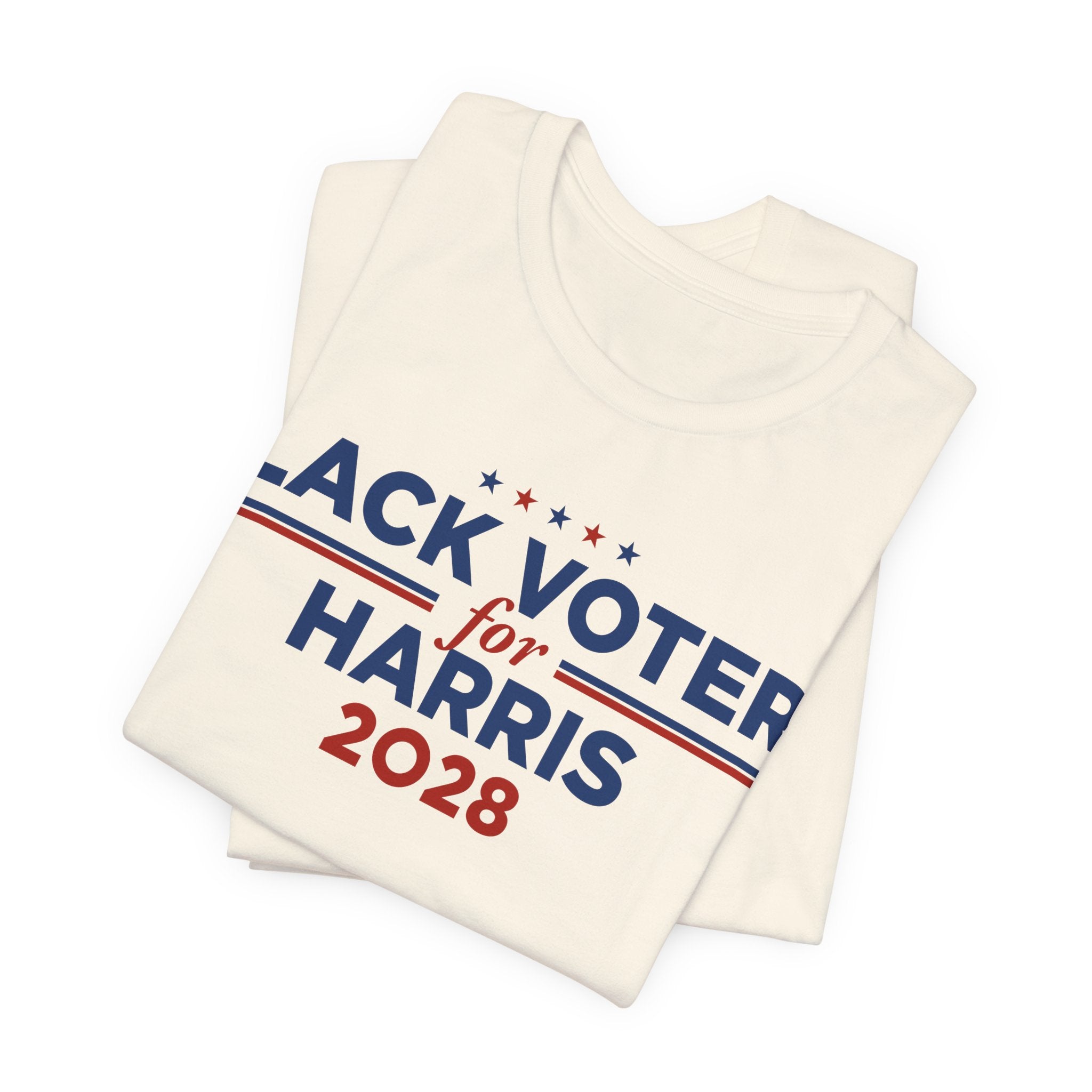 Black Voters for Kamala Harris Campaign T-Shirt for President 2028